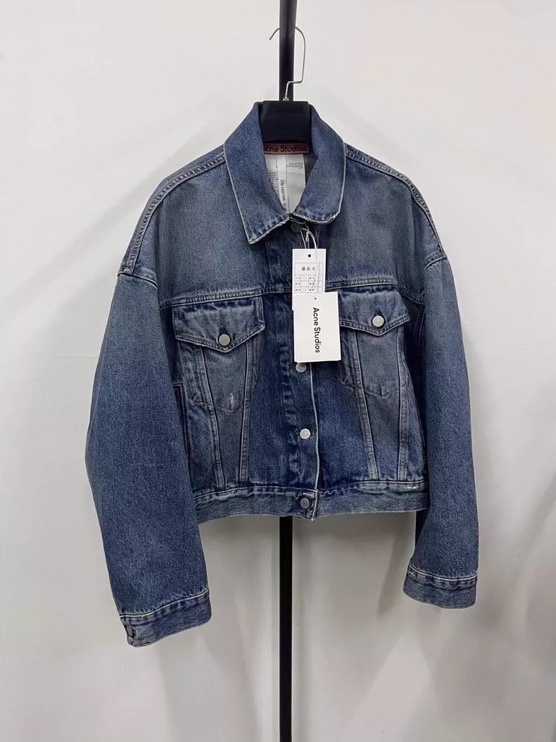 Acne Studios acne studios size:32 Vintage loose-washed denim jacket 250 Size US XXS / EU 40 - 1 Thumbnail