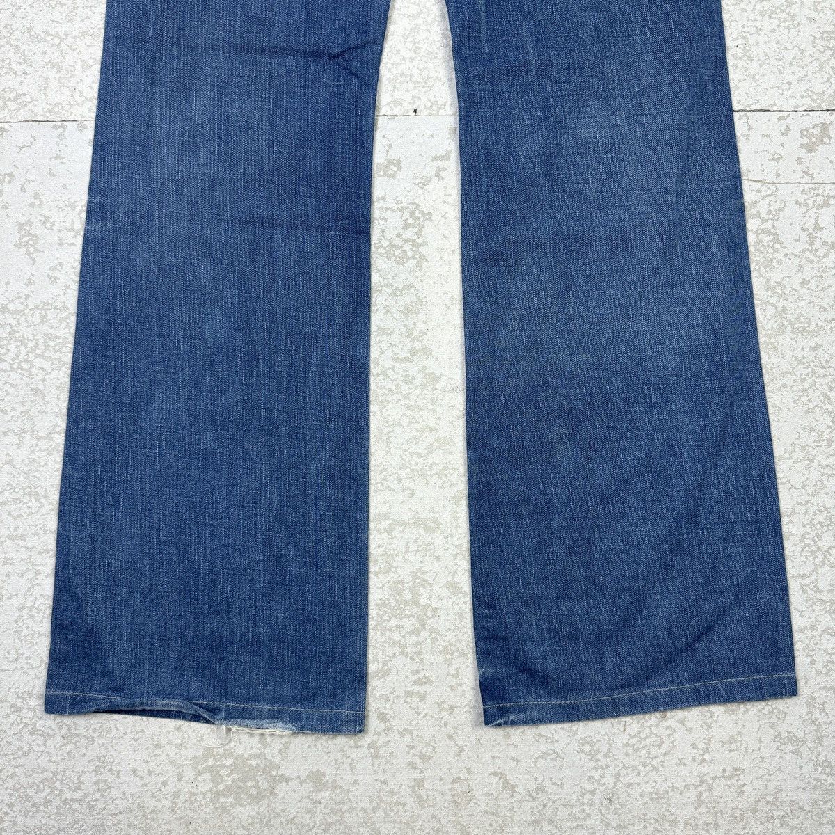 If Six Was Nine × Replay 2000s Vintage Replay Flare Blue Jeans Size 28" / US 6 / IT 42 - 12 Thumbnail