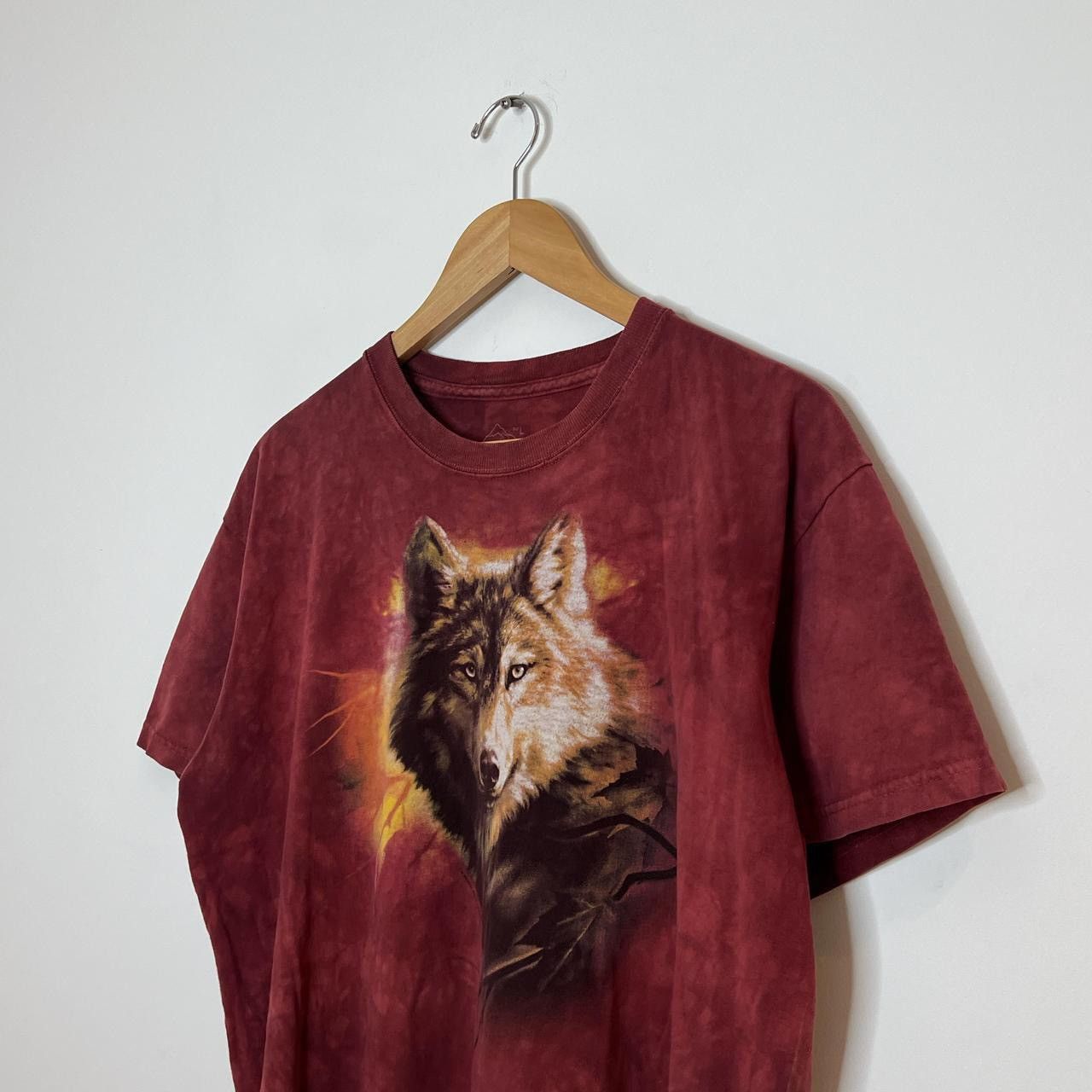 The Mountain y2k the mountain wolf tee shirt Size US L / EU 52-54 / 3 - 2 Thumbnail