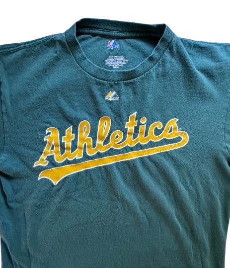 MLB × Majestic × Vintage Vintage Oakland Athletics Tee Size US M / EU 48-50 / 2 - 2 Thumbnail