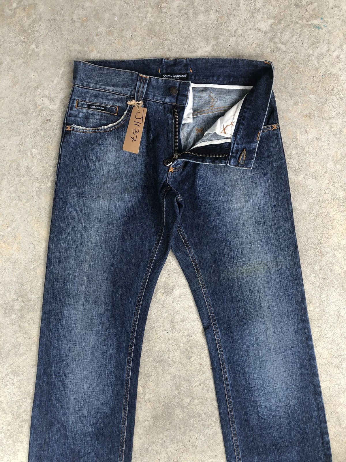 Dolce & Gabbana Rare Dolce & Gabbana Embroidered Distressed Jeans Size US 32 / EU 48 - 3 Thumbnail