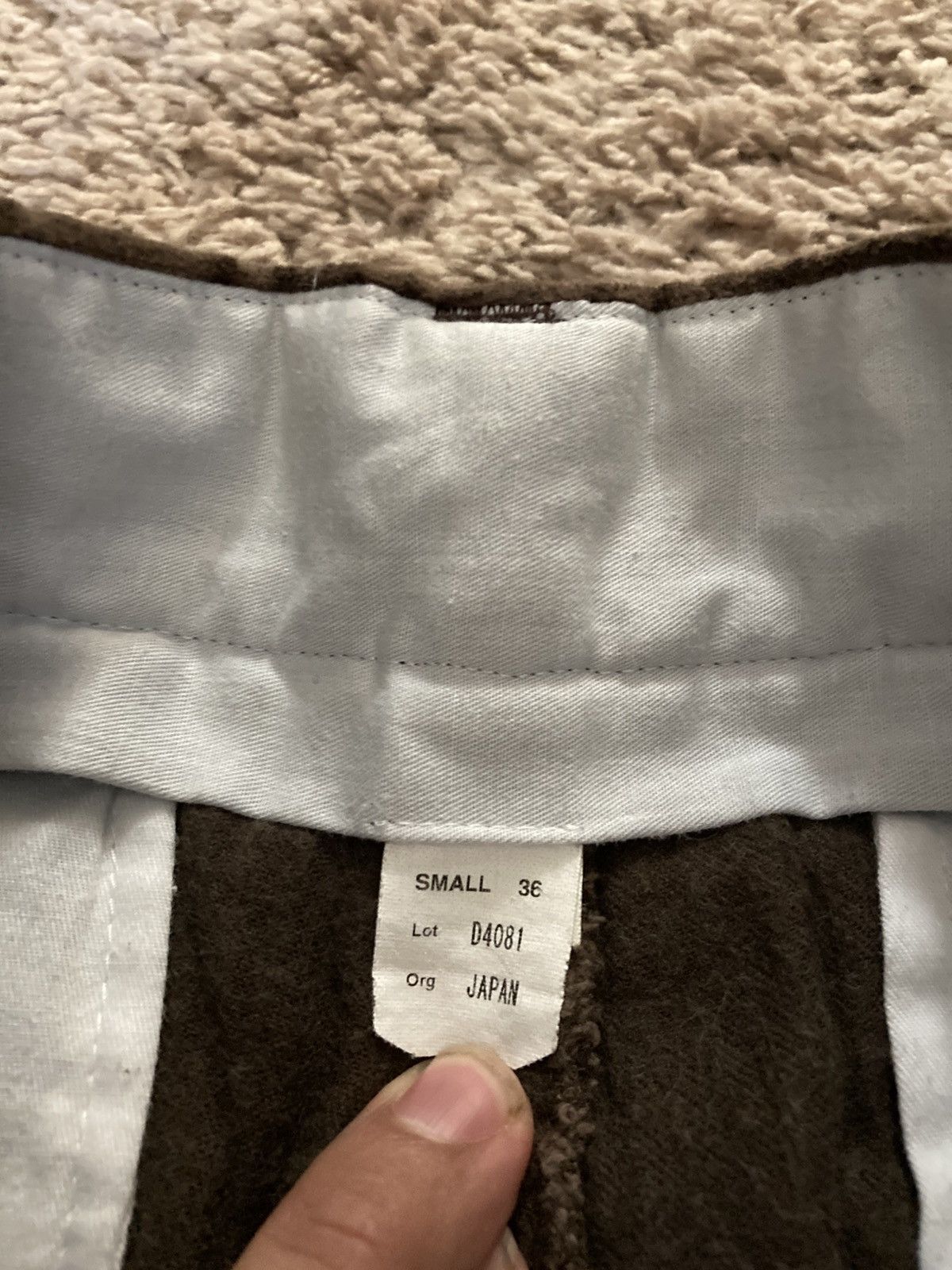 DELUXE 2003 Deluxe Brown Corduroy Small Japanese Straight 2000s DLX Size US 30 / EU 46 - 7 Thumbnail