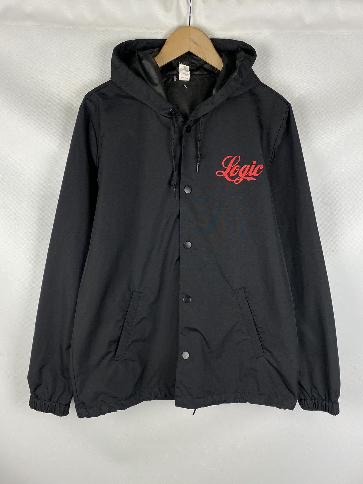 Independent Trading Co. Independent men’s hooded windbreaker jacket size M Size US M / EU 48-50 / 2 - 1 Thumbnail