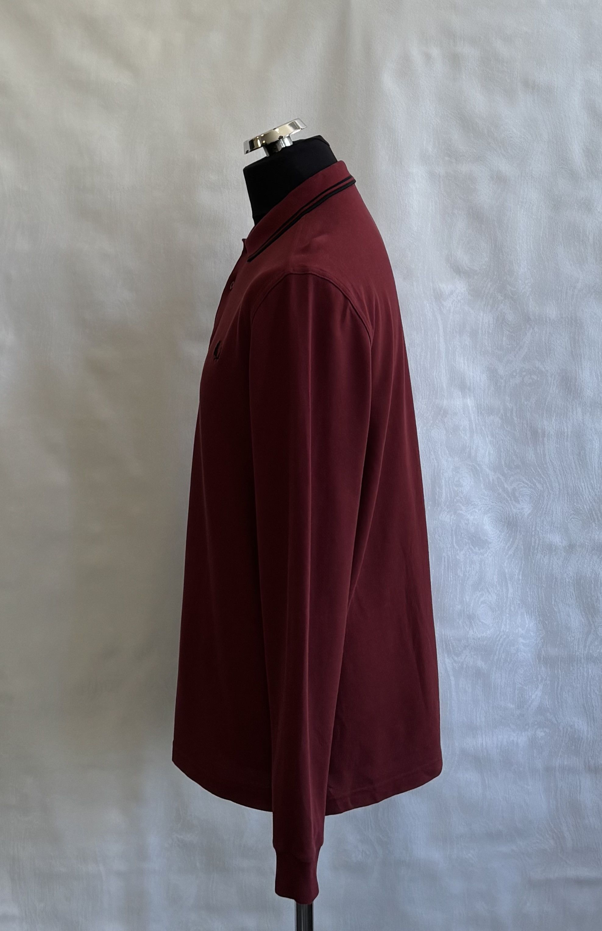 Fred Perry Fred Perry Long Sleeve Polo Shirt Size L Size US L / EU 52-54 / 3 - 3 Thumbnail