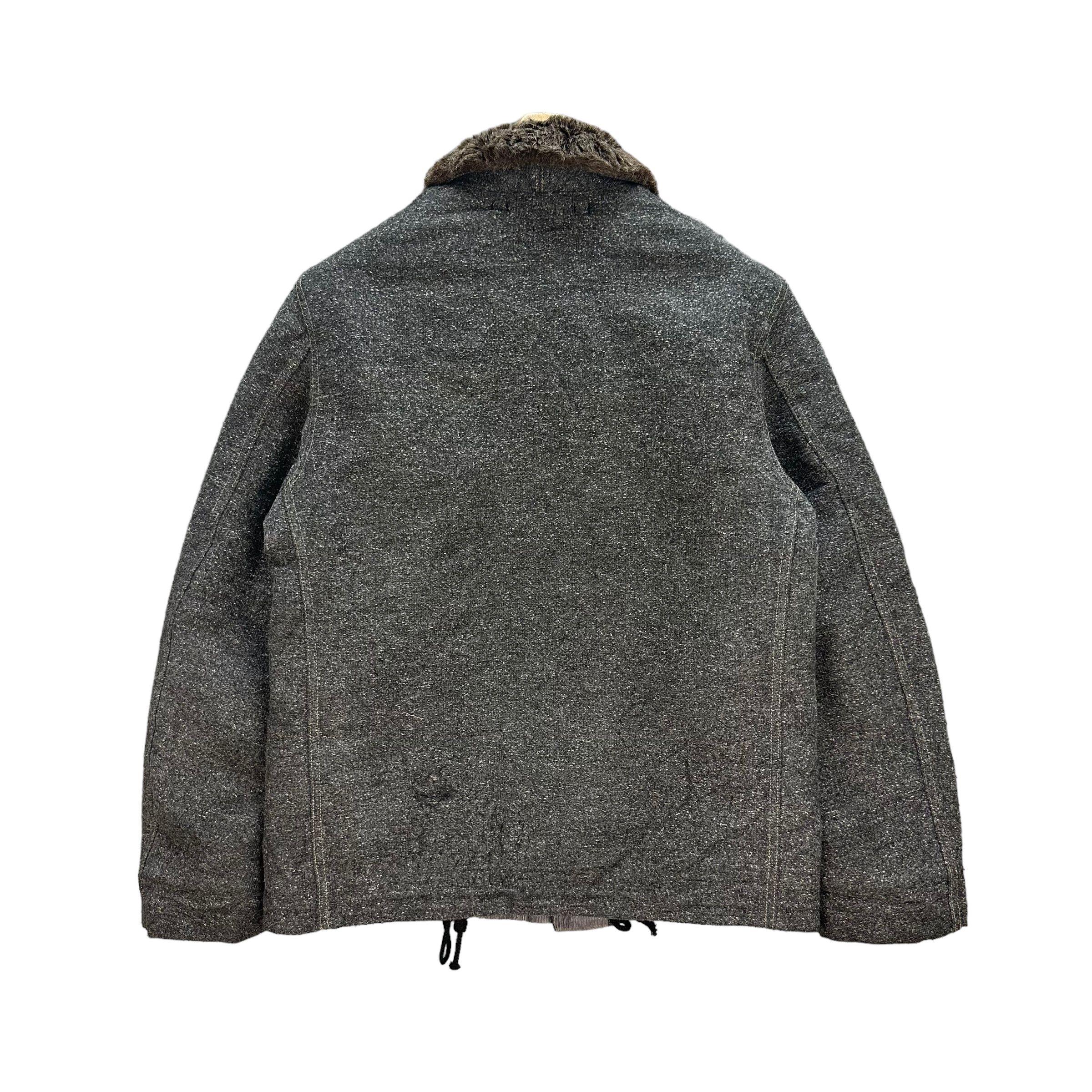 Blue Blue Japan VINTAGE BLUE BLUE JAPAN SHERPA CHORE JACKET #8017-196 Size US L / EU 52-54 / 3 - 11 Thumbnail