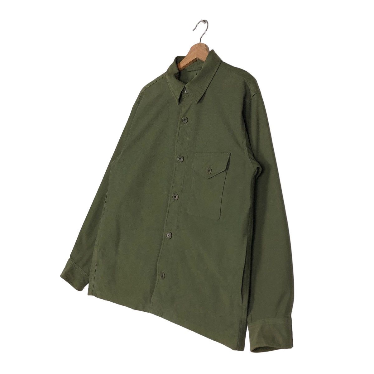 Japanese Brand 🔥Vintage Military Design Chore Jacket Uniqlo Issey Miyake Size US M / EU 48-50 / 2 - 2 Thumbnail
