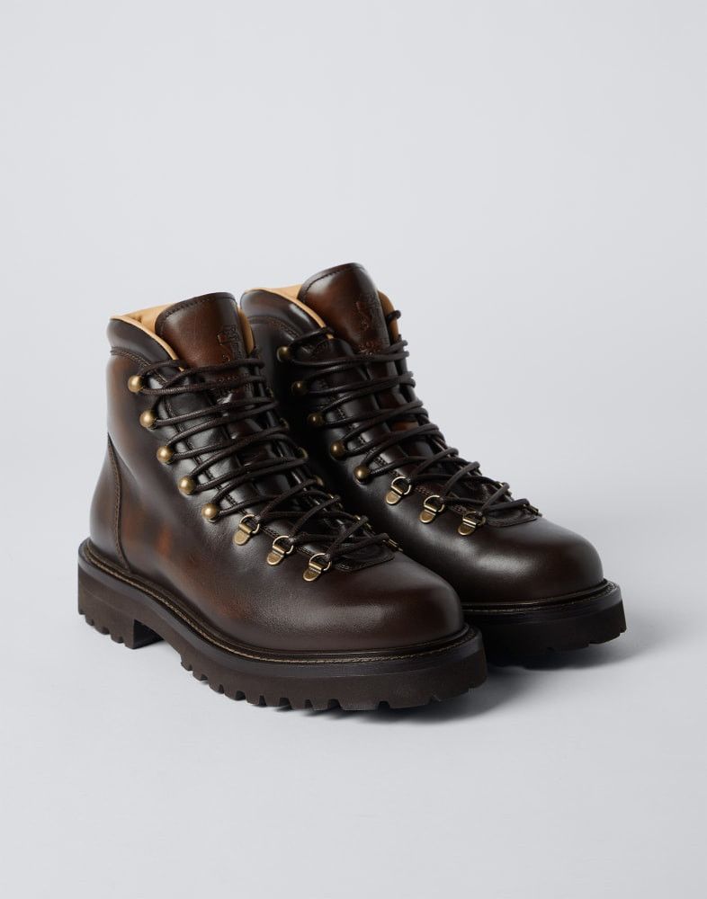Brunello Cucinelli o1w1db10924 Boot in Coffee Size US 8 / EU 41 - 2 Thumbnail