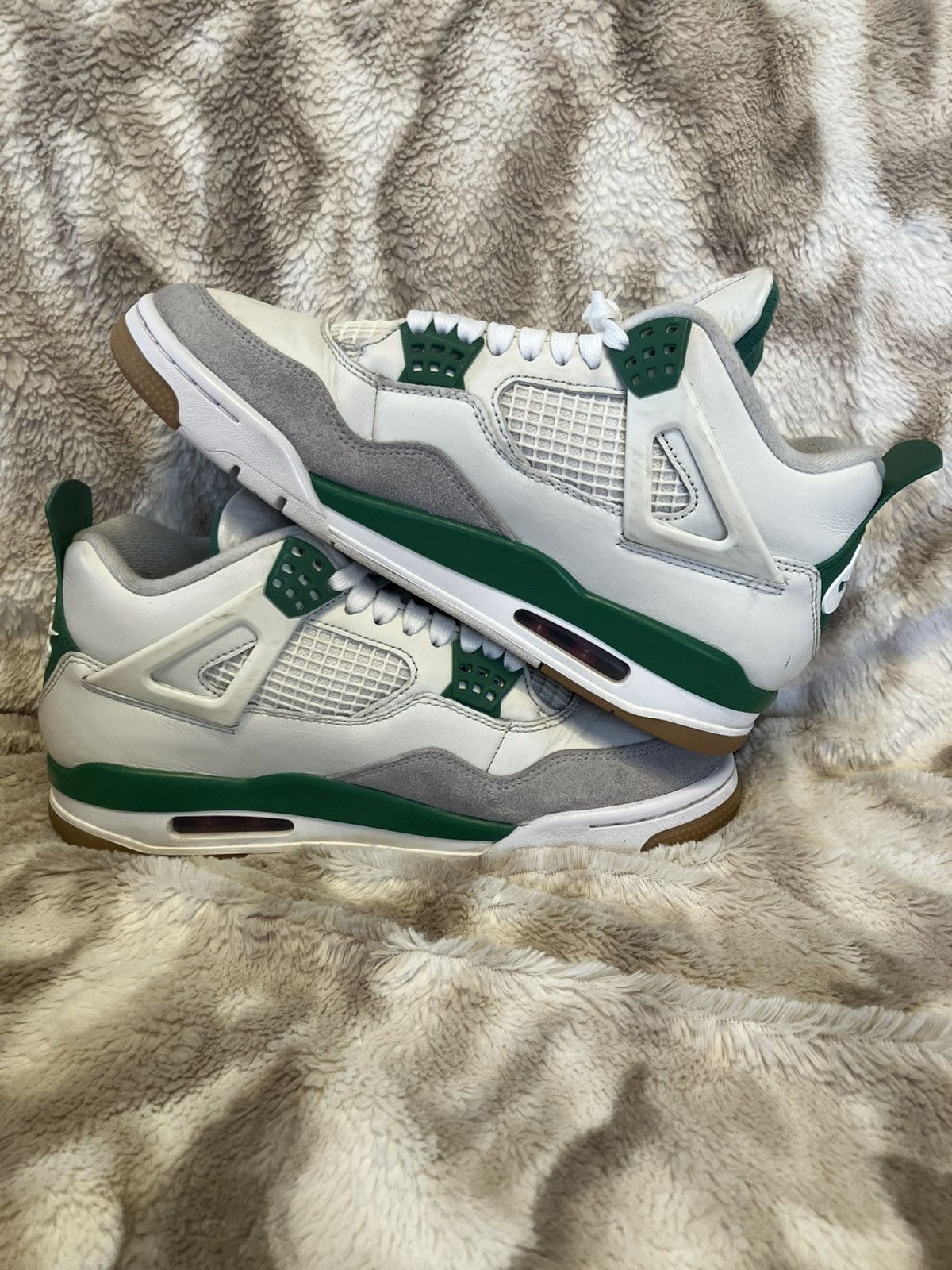 Jordan Brand Sz 8m- Air Jordan 4 retro SB Pine Green- used/ no box Size US 8 / EU 41 - 5 Thumbnail