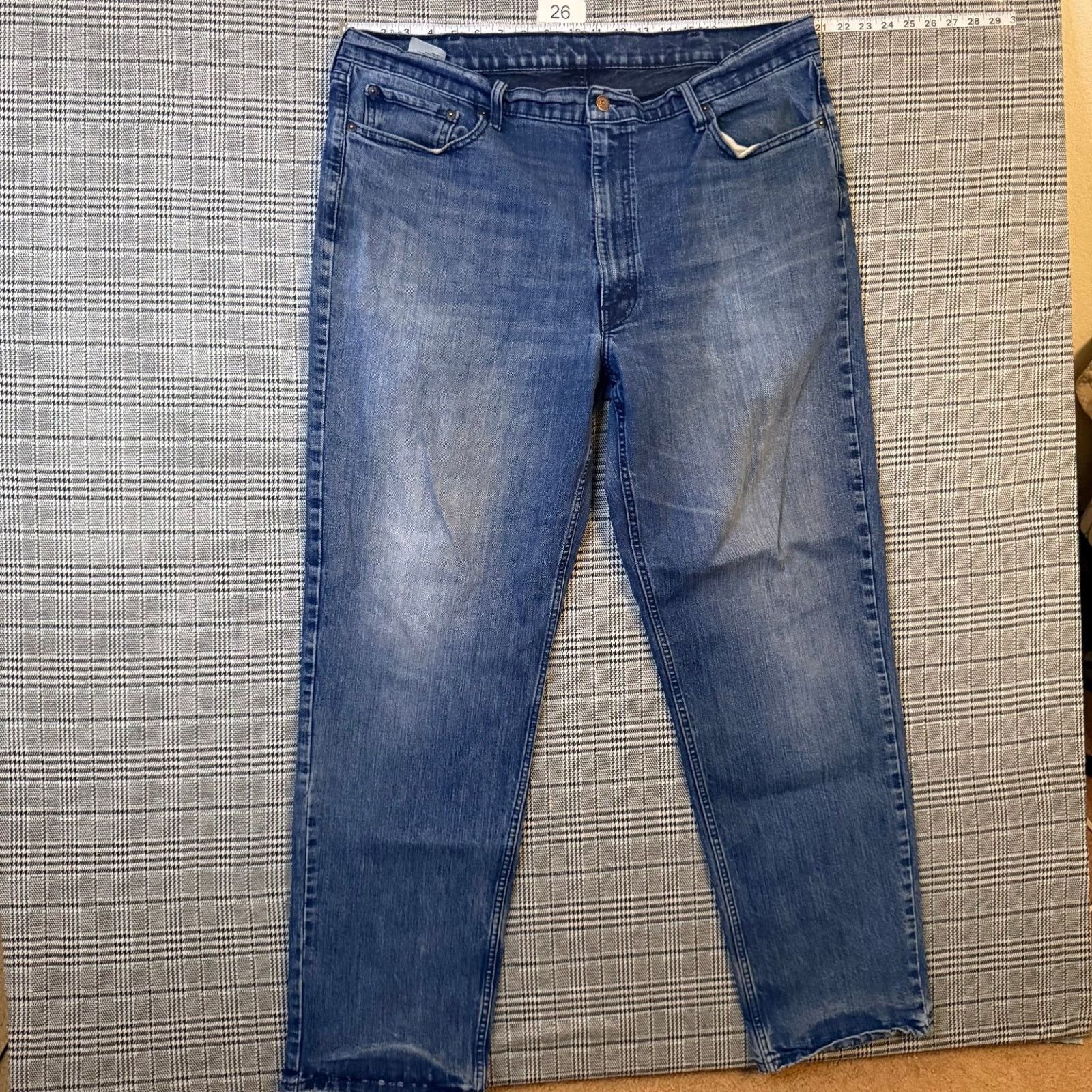 Levi's Levi's 550 Men's Jeans Blue Denim Relaxed Straight Leg 34x32 Size US 34 / EU 50 - 4 Thumbnail