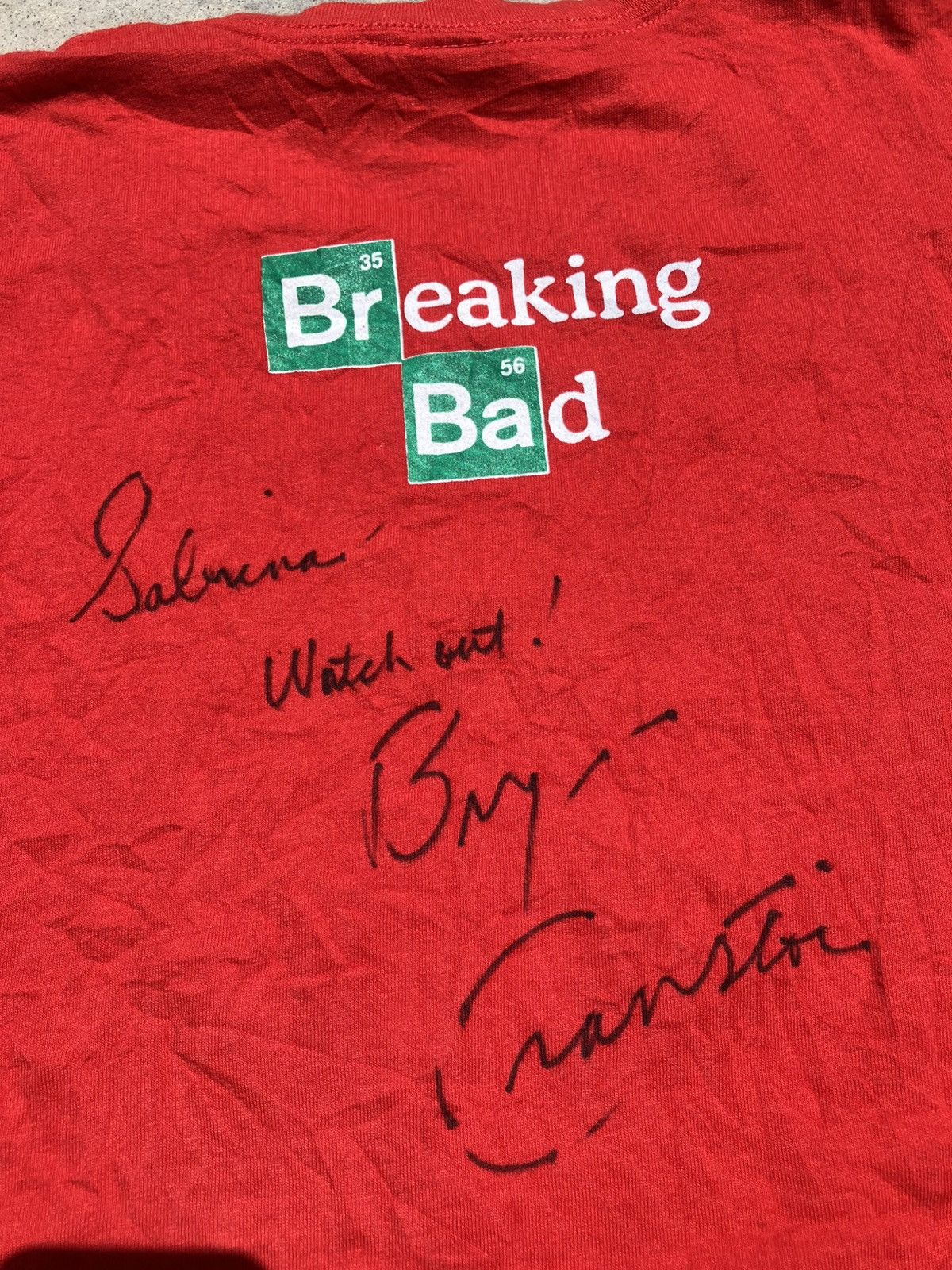 Other Breaking Bad Signed T Shirt Size US L / EU 52-54 / 3 - 2 Thumbnail