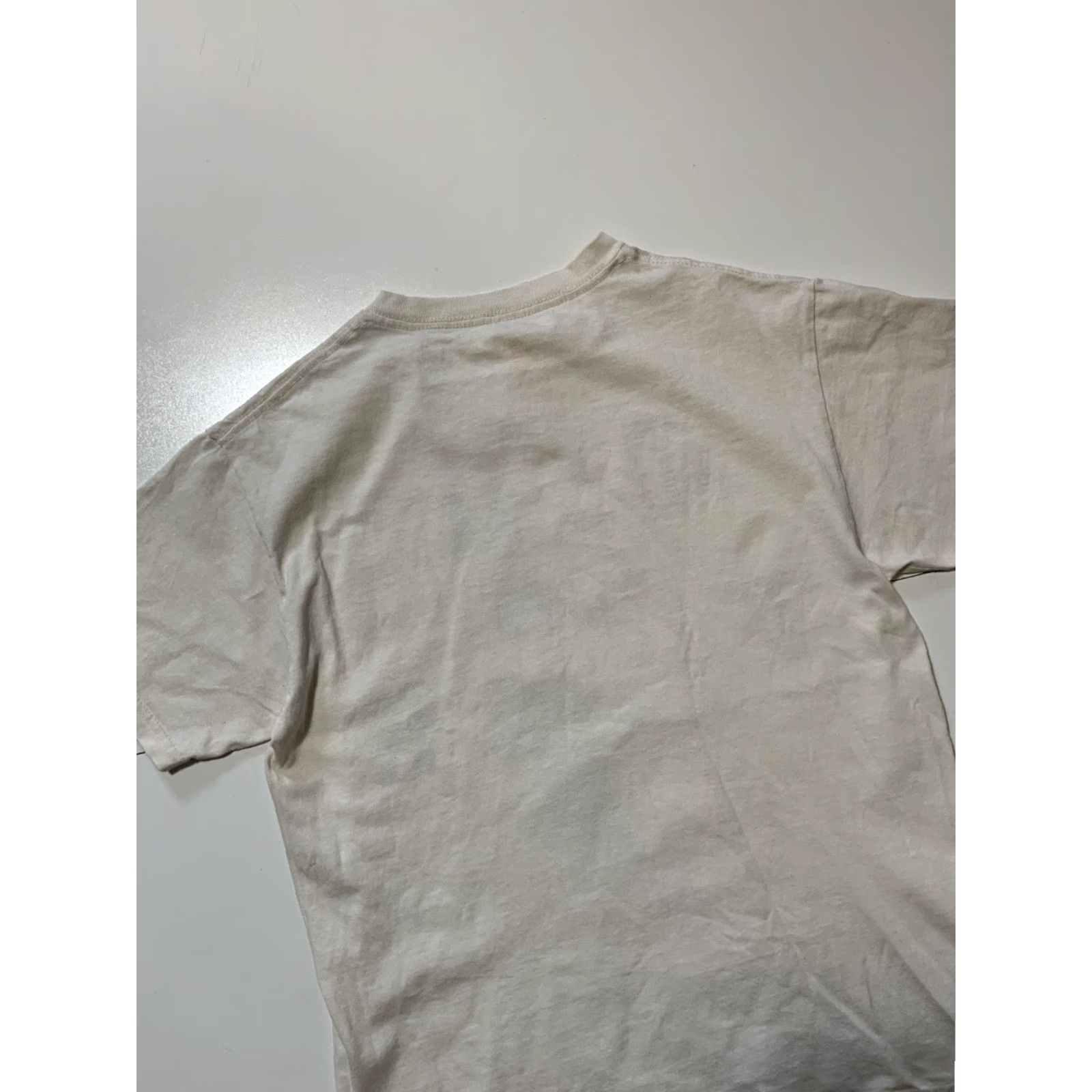 Vintage VINTAGE 4 Hunnid YG Fourever A Player Four Graphic Natural S/S Crewneck T-Shirt Sz. M Mens Size US M / EU 48-50 / 2 - 5 Thumbnail