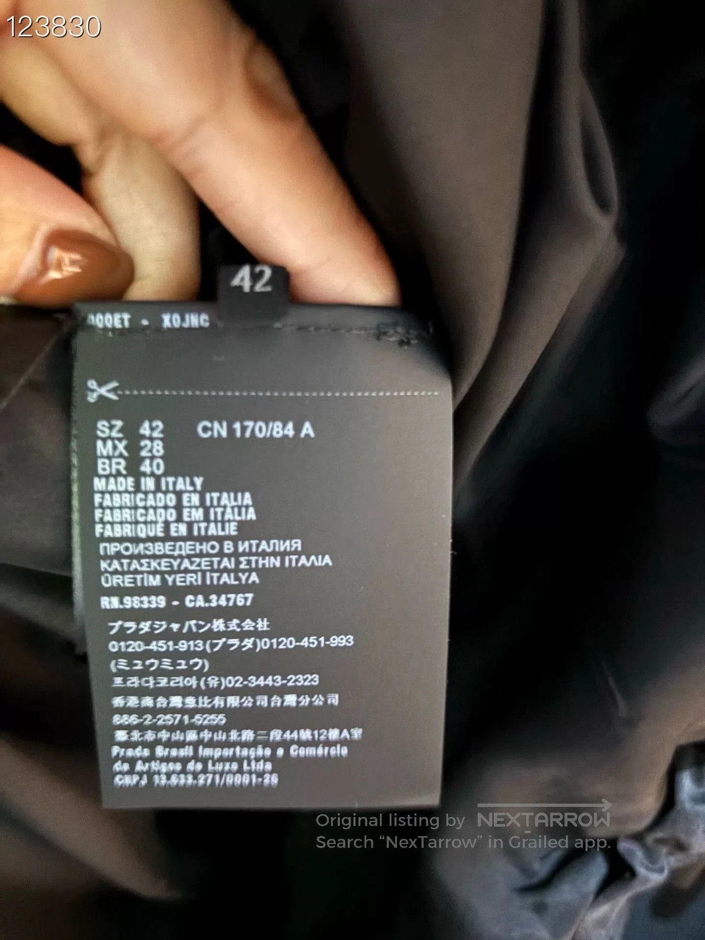 Prada Prada Black Nylon Dress. Size M / US 6-8 / IT 42-44 - 5 Thumbnail