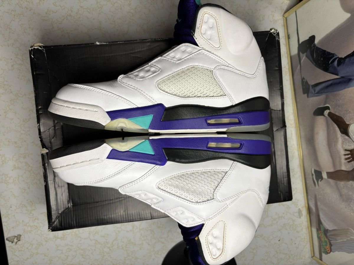 Jordan Brand Air Jordan 5 Retro fresh prince grape Size US 9 / EU 42 - 3 Thumbnail