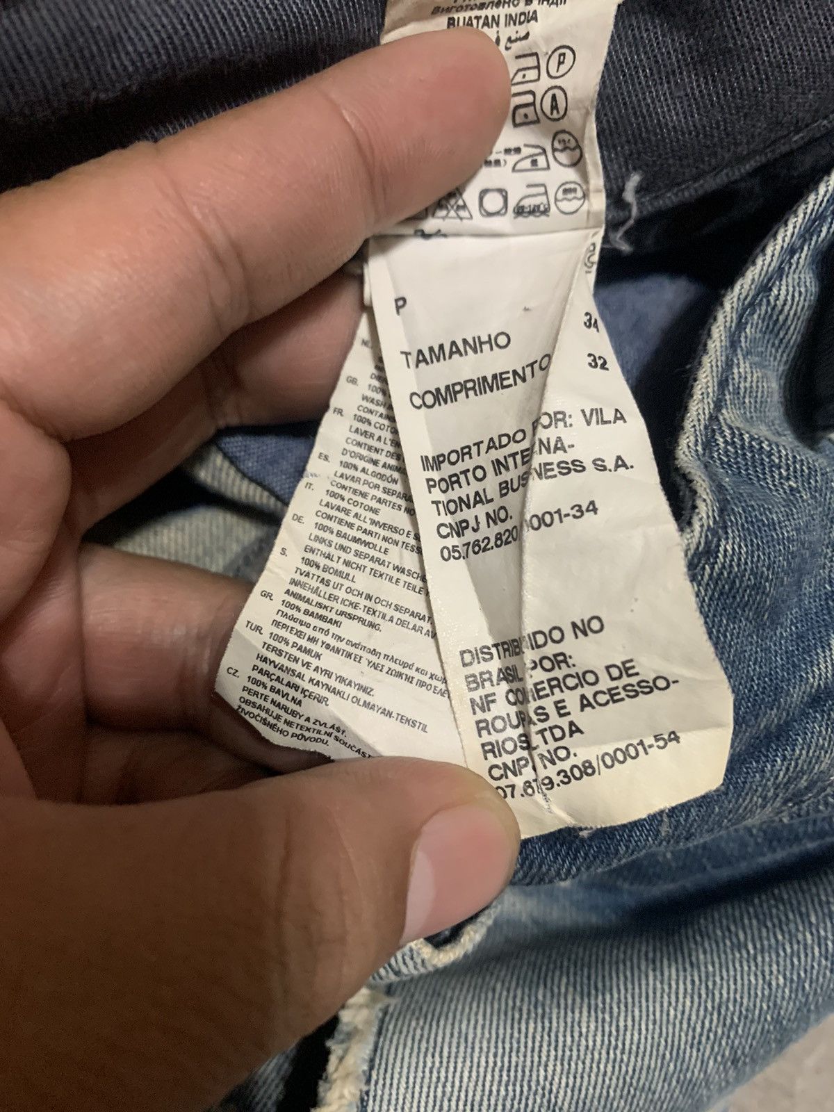 If Six Was Nine Vintage G Star Raw Curve Leg Jeans Distressed Size US 36 / EU 52 - 12 Thumbnail