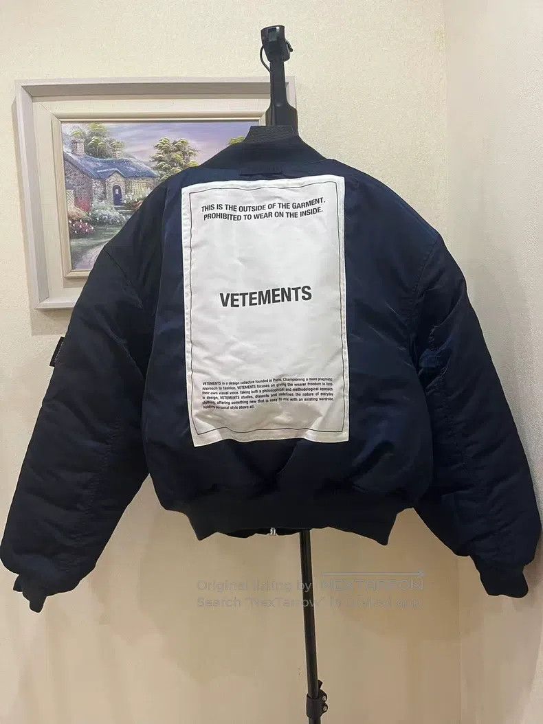 Vetements VETEMENTS Double-Sided Jacket Fashionable Size US S / EU 44-46 / 1 - 4 Thumbnail