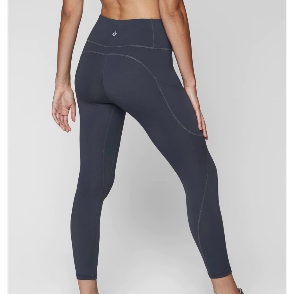 Athleta Athleta Up For Anything 7/8 Leggings XS Petite Constellation Size 26" / US 2 / IT 38 - 2 Thumbnail