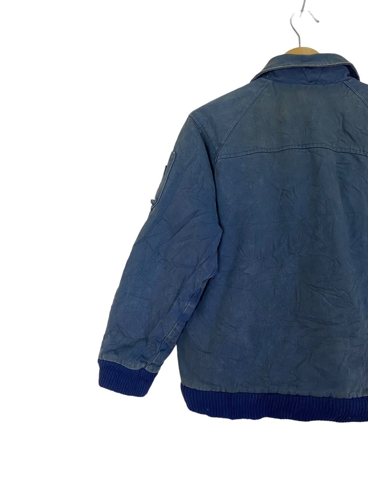 Japanese Brand × Vintage Vintage 90s Spurtion Inner Sherpa Bomber Jacket Size US L / EU 52-54 / 3 - 13 Thumbnail