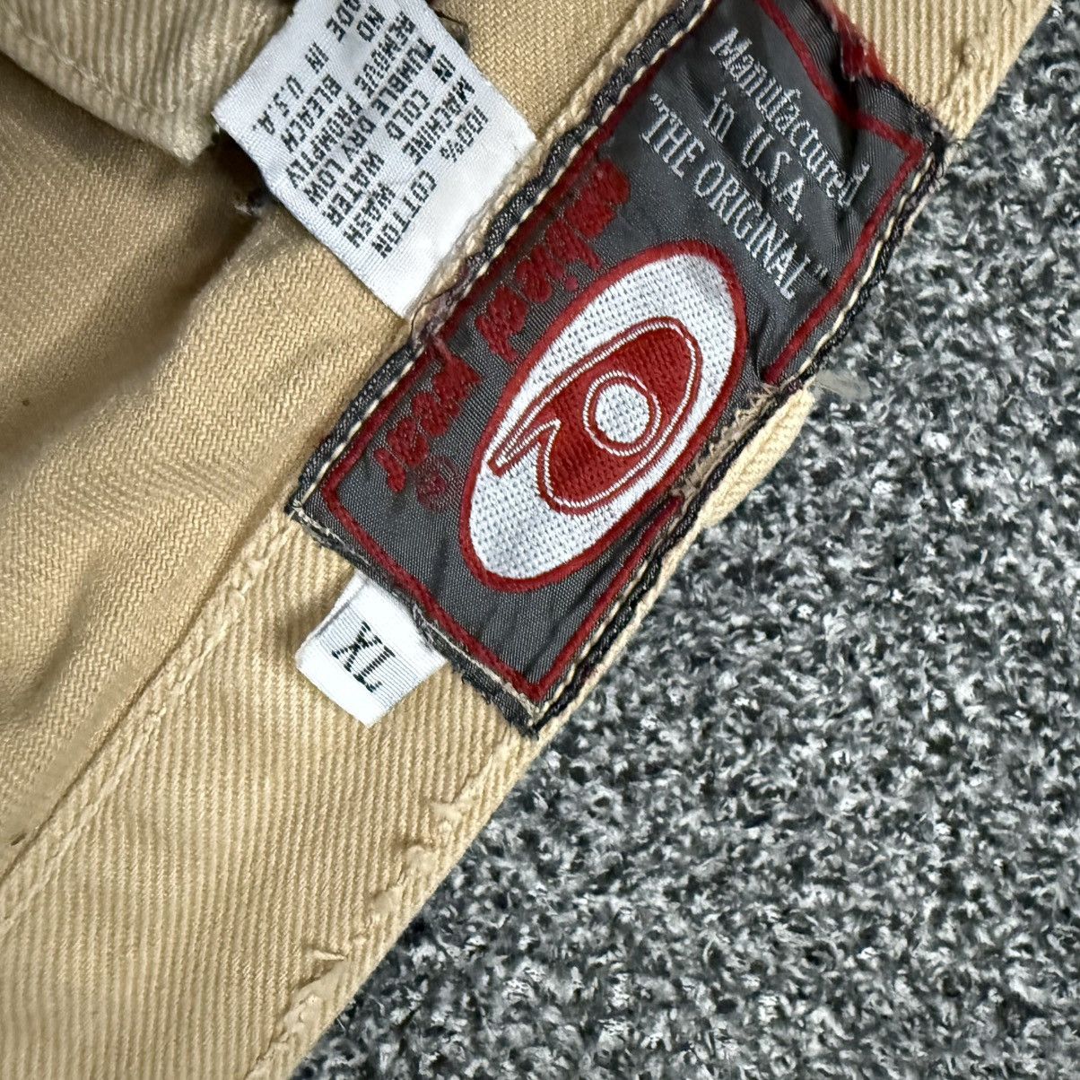 Hypebeast 🔥🇺🇸 Vtg 90s American Streetwear Crazy Baggy Jeans Size US 37 - 8 Thumbnail