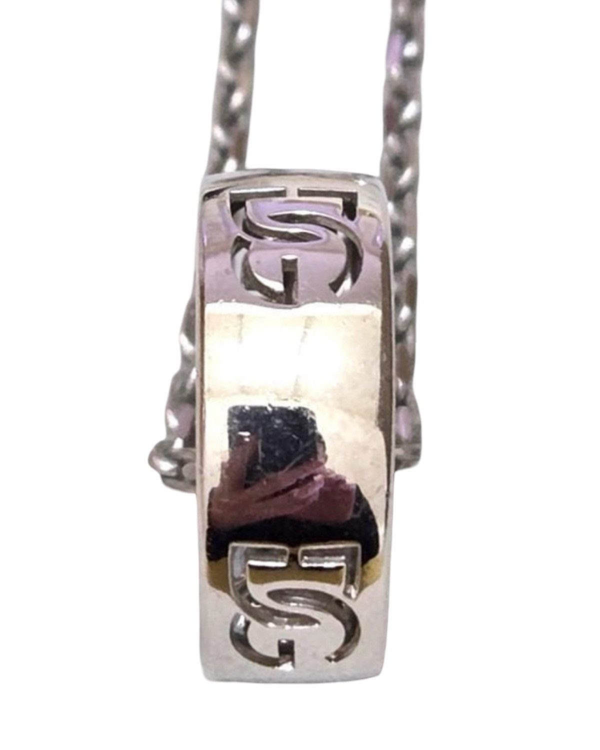 Dolce & Gabbana Ring Engraved Necklace Size ONE SIZE - 6 Thumbnail