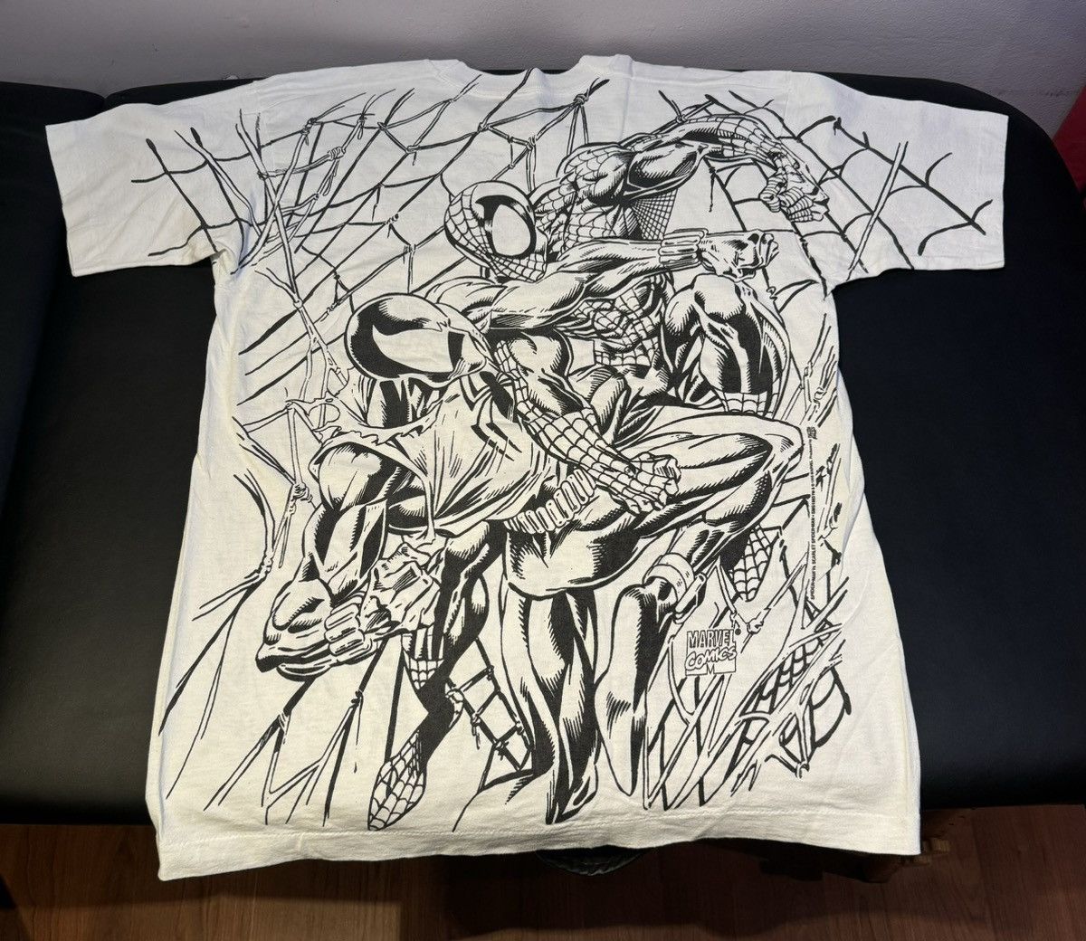 Marvel Comics 1995 Spiderman scarlet spiderman marvel comic shirt vintage Size US L / EU 52-54 / 3 - 3 Thumbnail