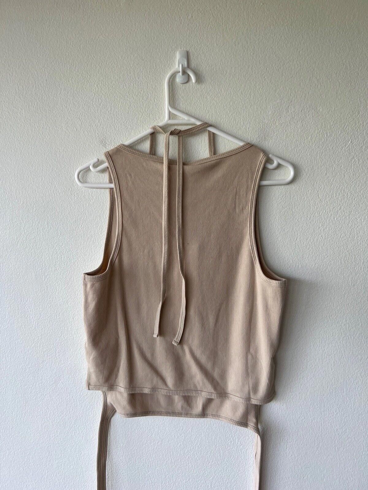 Dion Lee New dion lee halter tie top tank tan extra extra large xxl Size XXL / US 16-18 / IT 52-54 - 5 Thumbnail