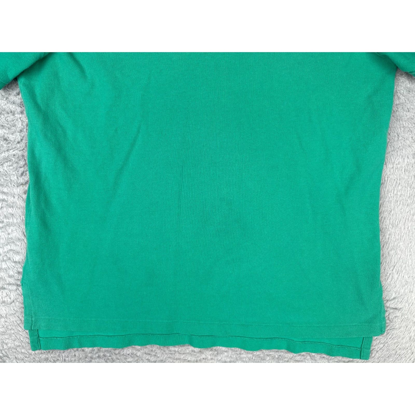 Ralph Lauren VINTAGE Polo Ralph Lauren Shirt Men Large Green 100% Cotton Custom Fit Pony READ Size US L / EU 52-54 / 3 - 5 Thumbnail