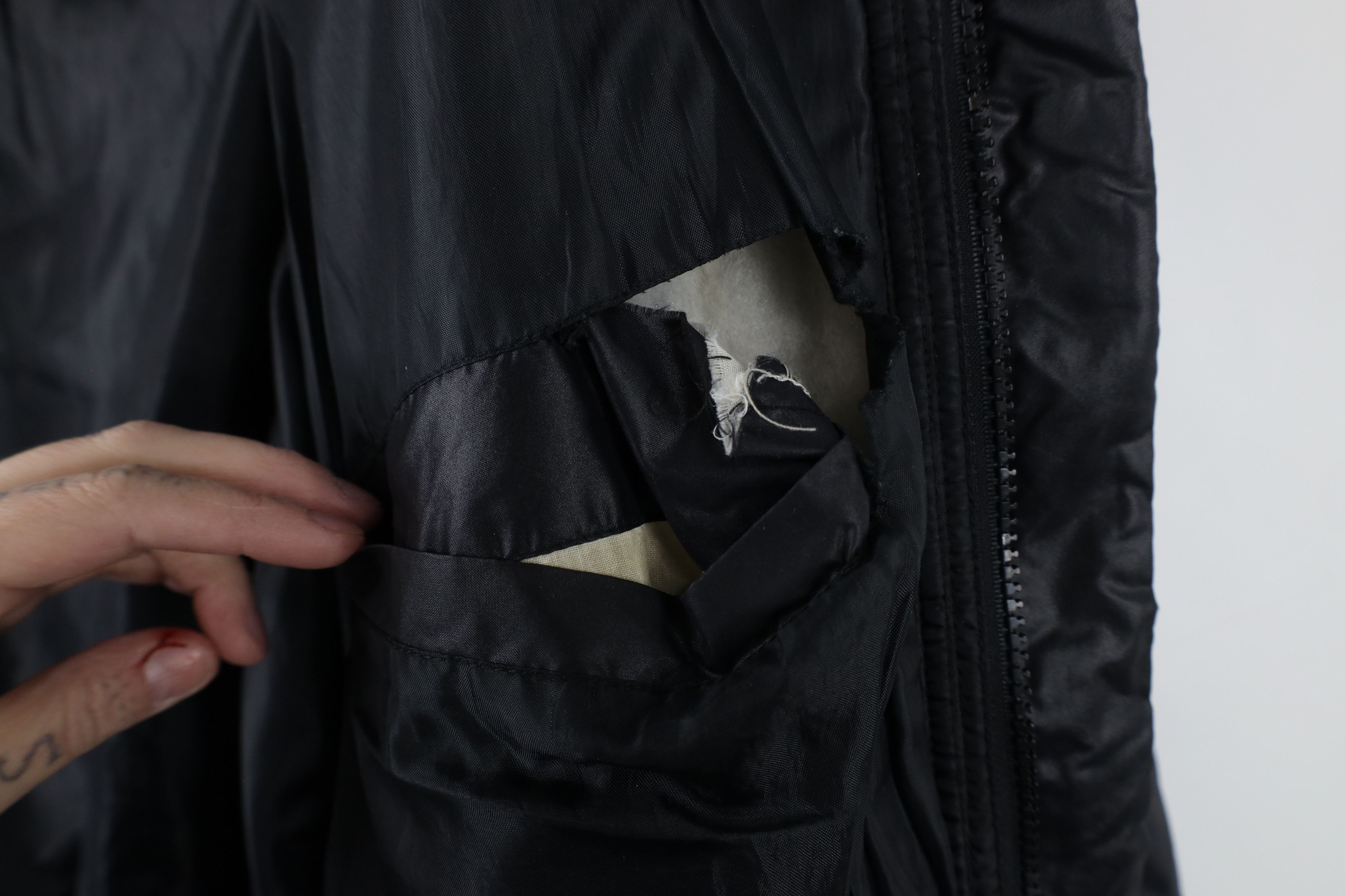 Vintage Vintage 80s 90s Cafe Racer Puffer Bomber Jacket AS IS Size US XL / EU 56 / 4 - 10 Thumbnail