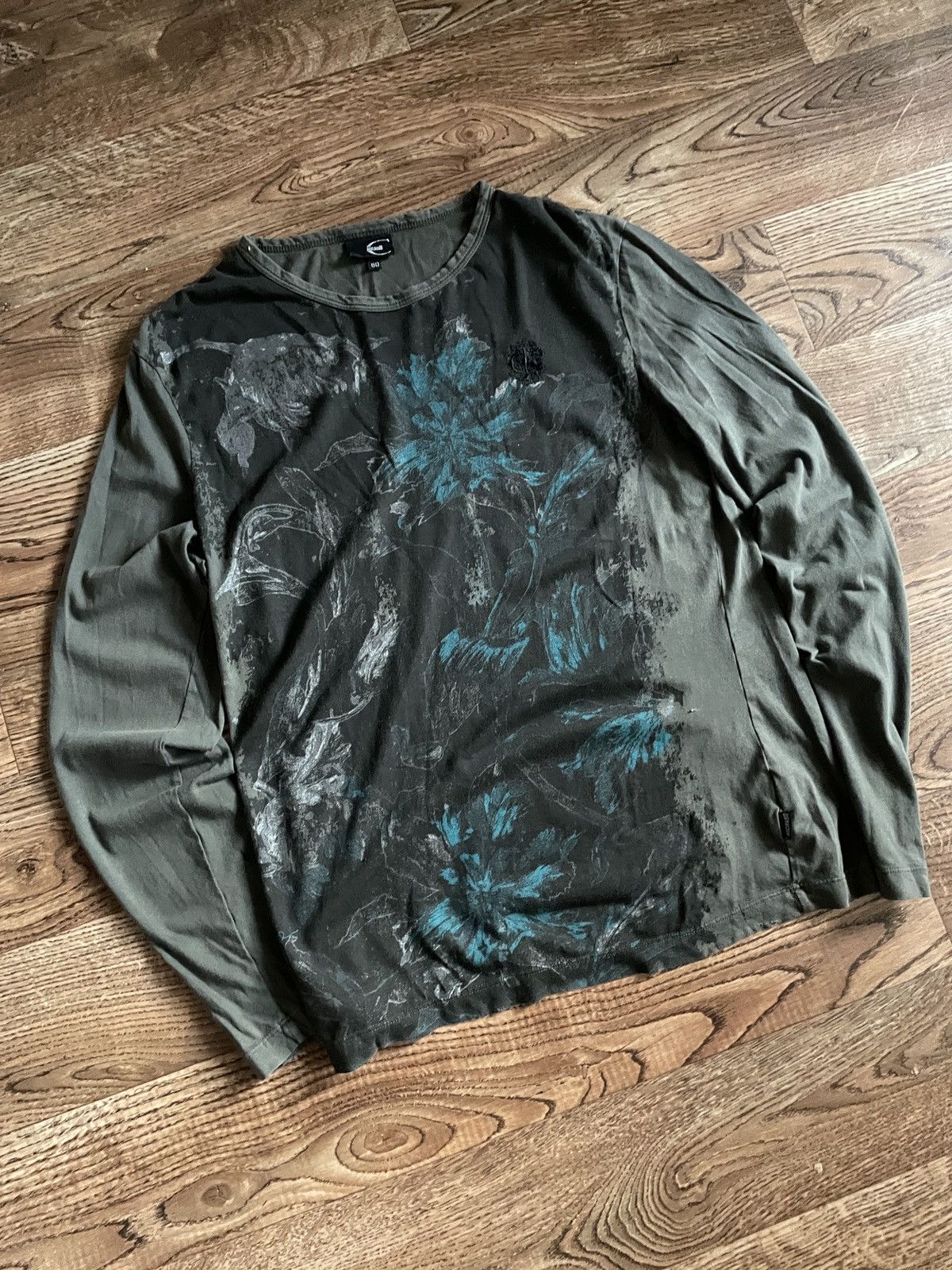 Just Cavalli × Roberto Cavalli Just Cavalli Women’s Long Sleeve Shirt Size XL / US 12-14 / IT 48-50 - 3 Thumbnail
