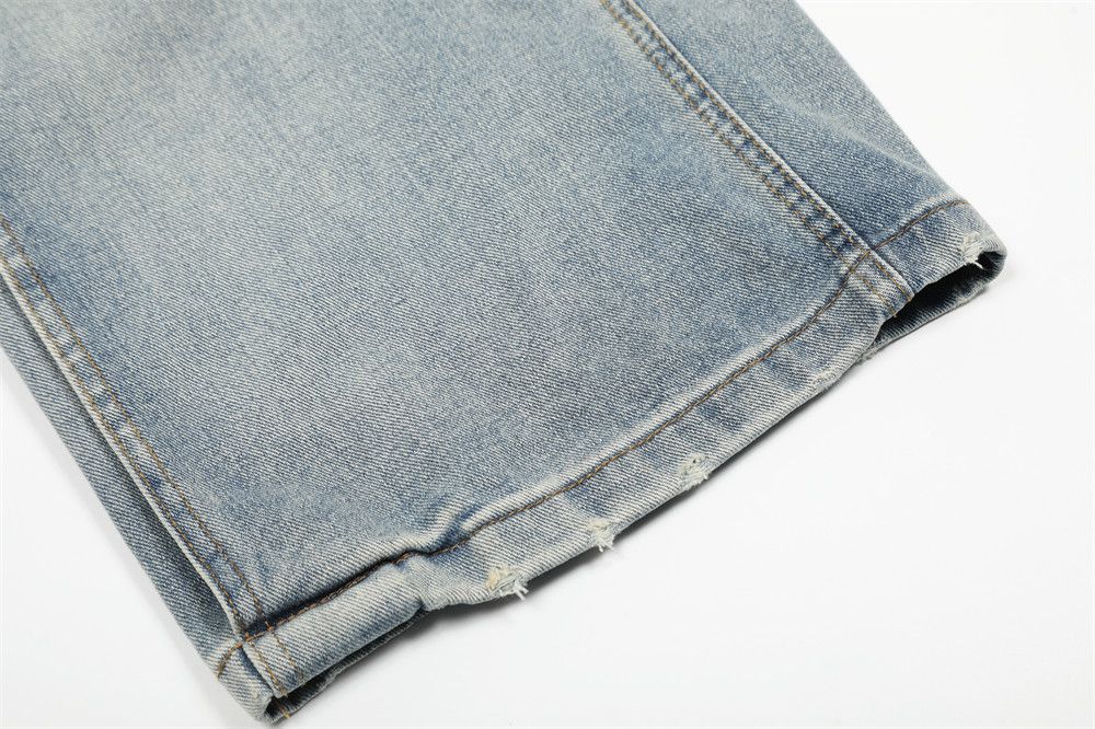 Japanese Brand × Jean Punk washed gradient distressed jeans for men Size US 32 / EU 48 - 6 Thumbnail