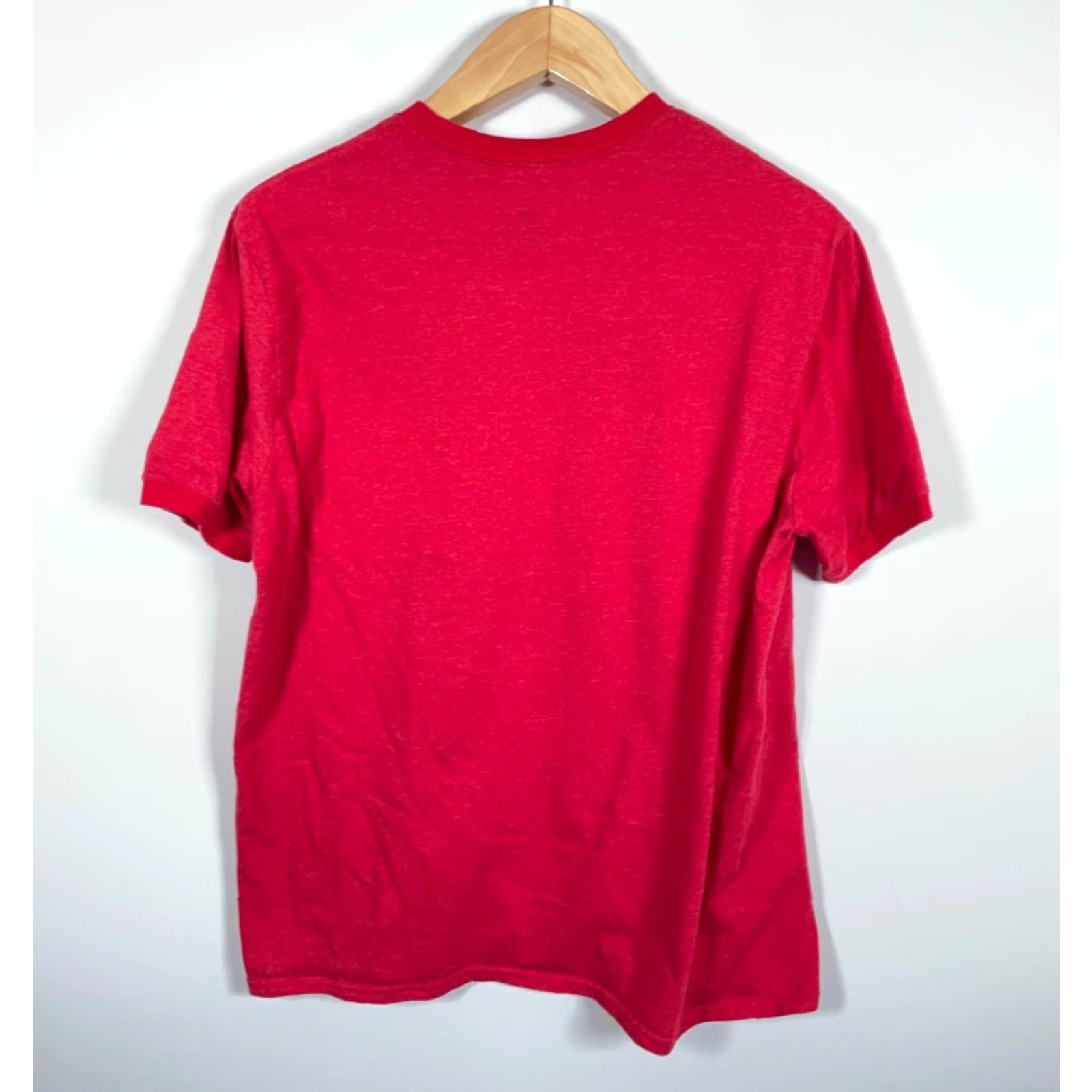Disney Disney Parks Authentic Mickey Mouse T-Shirt Adult Large Red Retro 90s Cartoon Big Print Clothing Mens Clothing Size US L / EU 52-54 / 3 - 2 Thumbnail