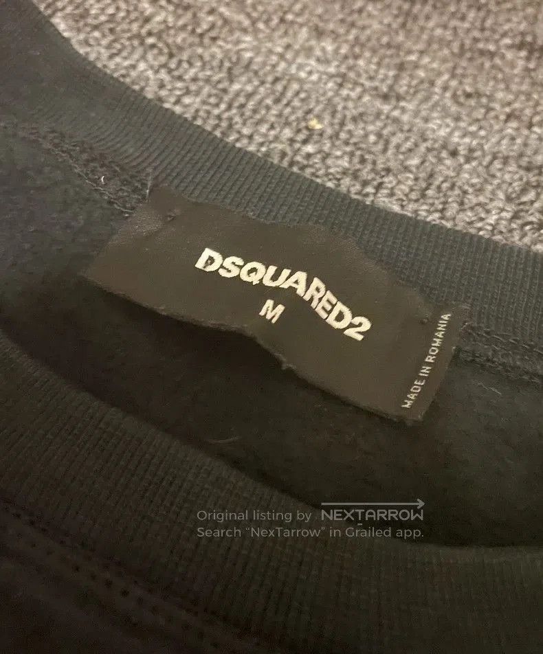 Dsquared2 DSquared2 Black Logo Sweatshirt. Size US M / EU 48-50 / 2 - 4 Thumbnail