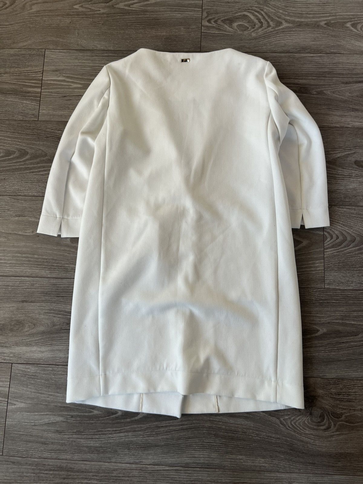 Herno × Vintage ‼️Vintage Herno Luxury White Button Coat Jacket‼️ Size M / US 6-8 / IT 42-44 - 12 Thumbnail