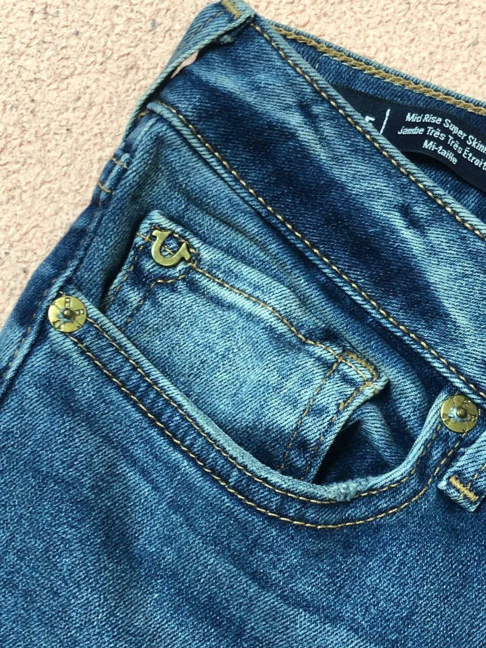 True Religion Vintage True Religion denim jeans streetwear size 31 Size US 31 - 20 Thumbnail