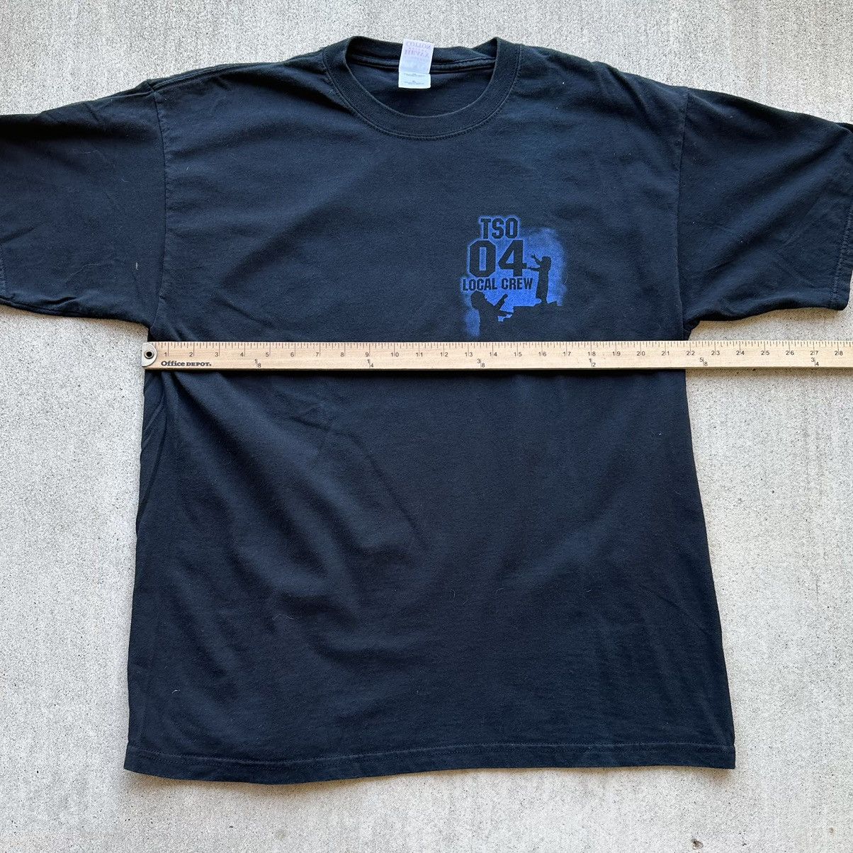 Band Tees × Gildan × Vintage Vintage Trans Siberian Orchestra Tee Local Crew Promo Merch Size US XL / EU 56 / 4 - 5 Thumbnail