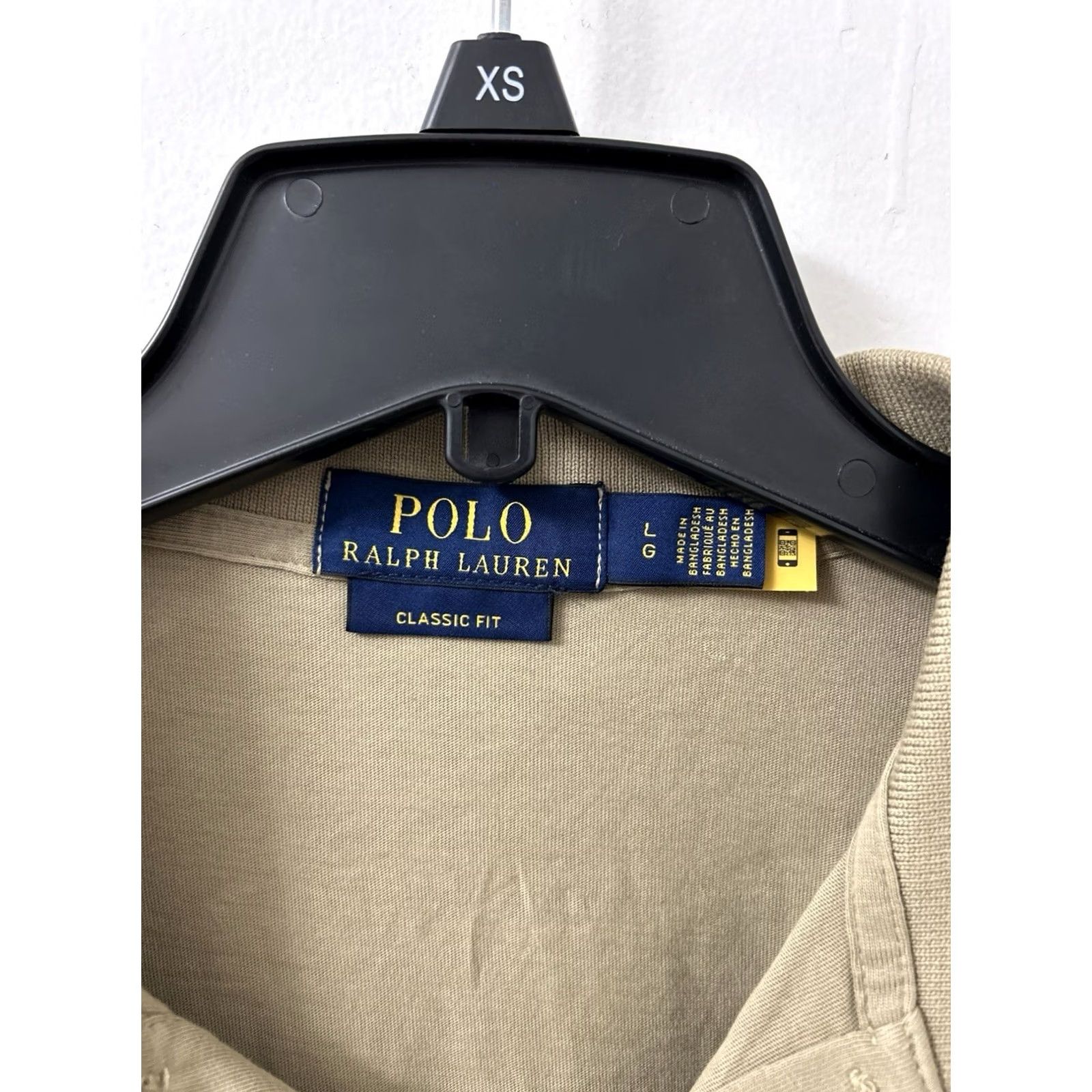 Polo Ralph Lauren Polo Ralph Lauren Shirt Mens Size L Khaki Tan Classic Fit Pocket S/S Size US L / EU 52-54 / 3 - 5 Thumbnail