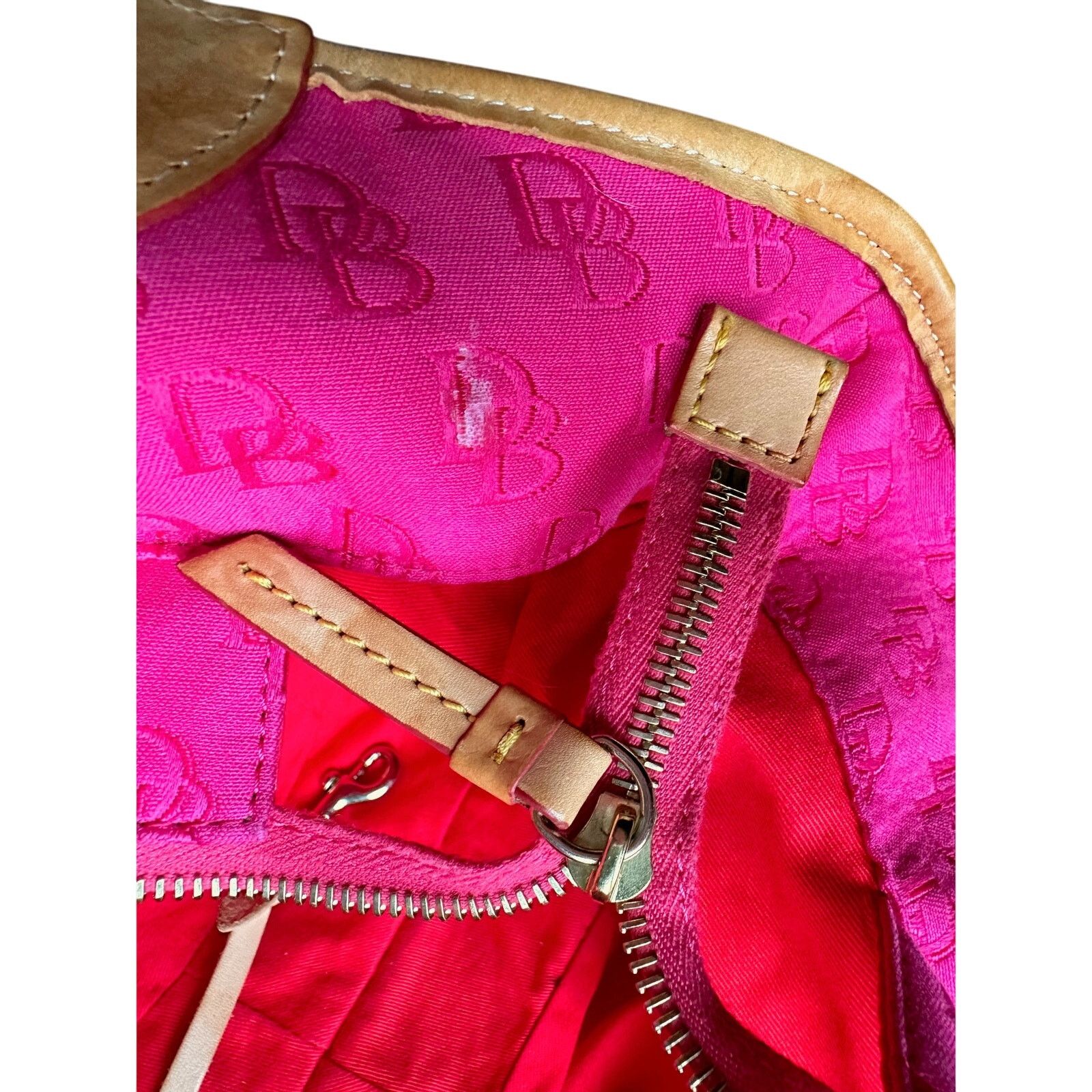 Dooney & Bourke Dooney & Bourke Oversize Deep Pink Hobo Bag Size ONE SIZE - 20 Thumbnail