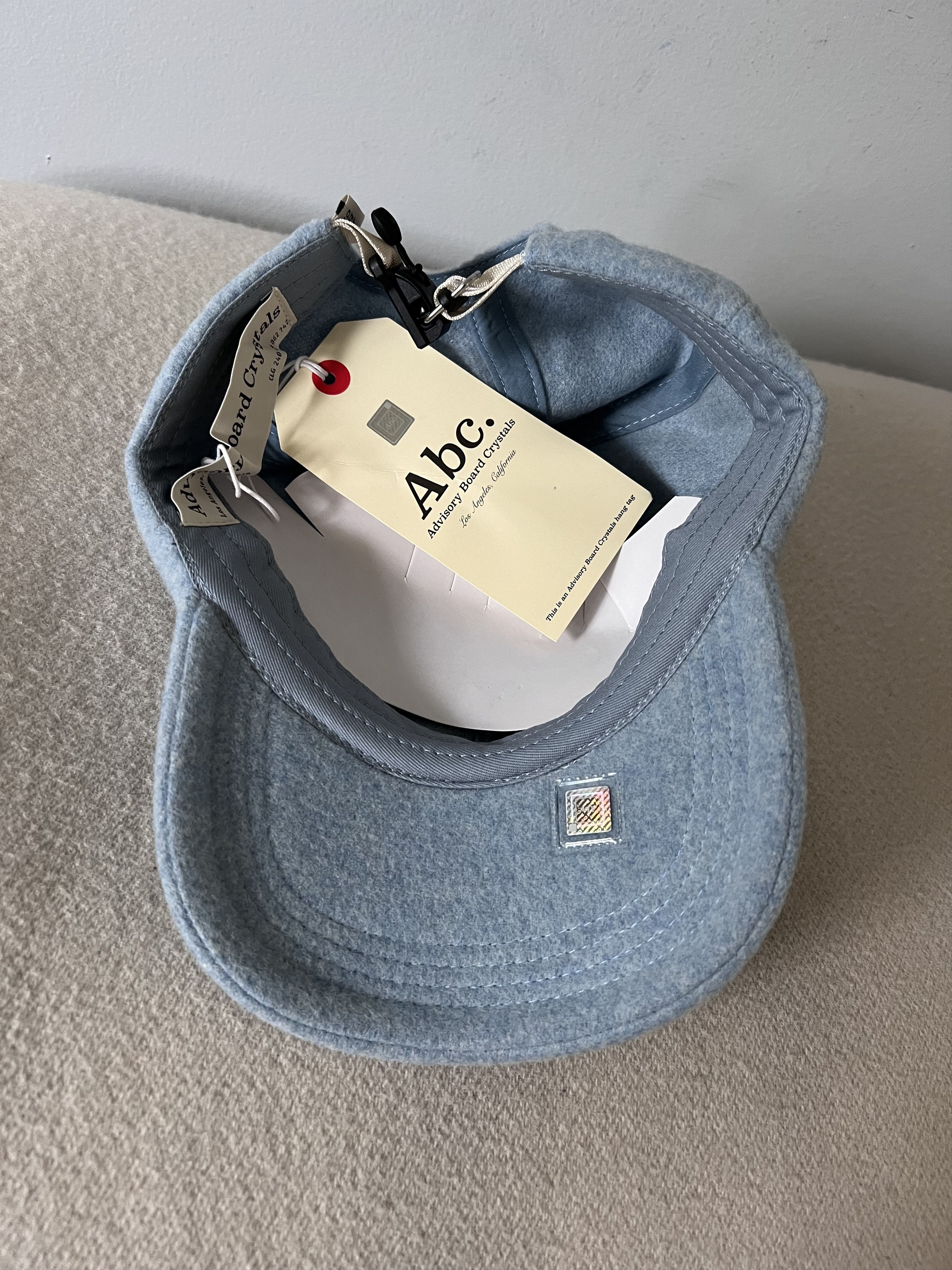 Advisory Board Crystals Advisory Board Crystals ABC Wool Baseball Hat in Blue Size ONE SIZE - 5 Thumbnail