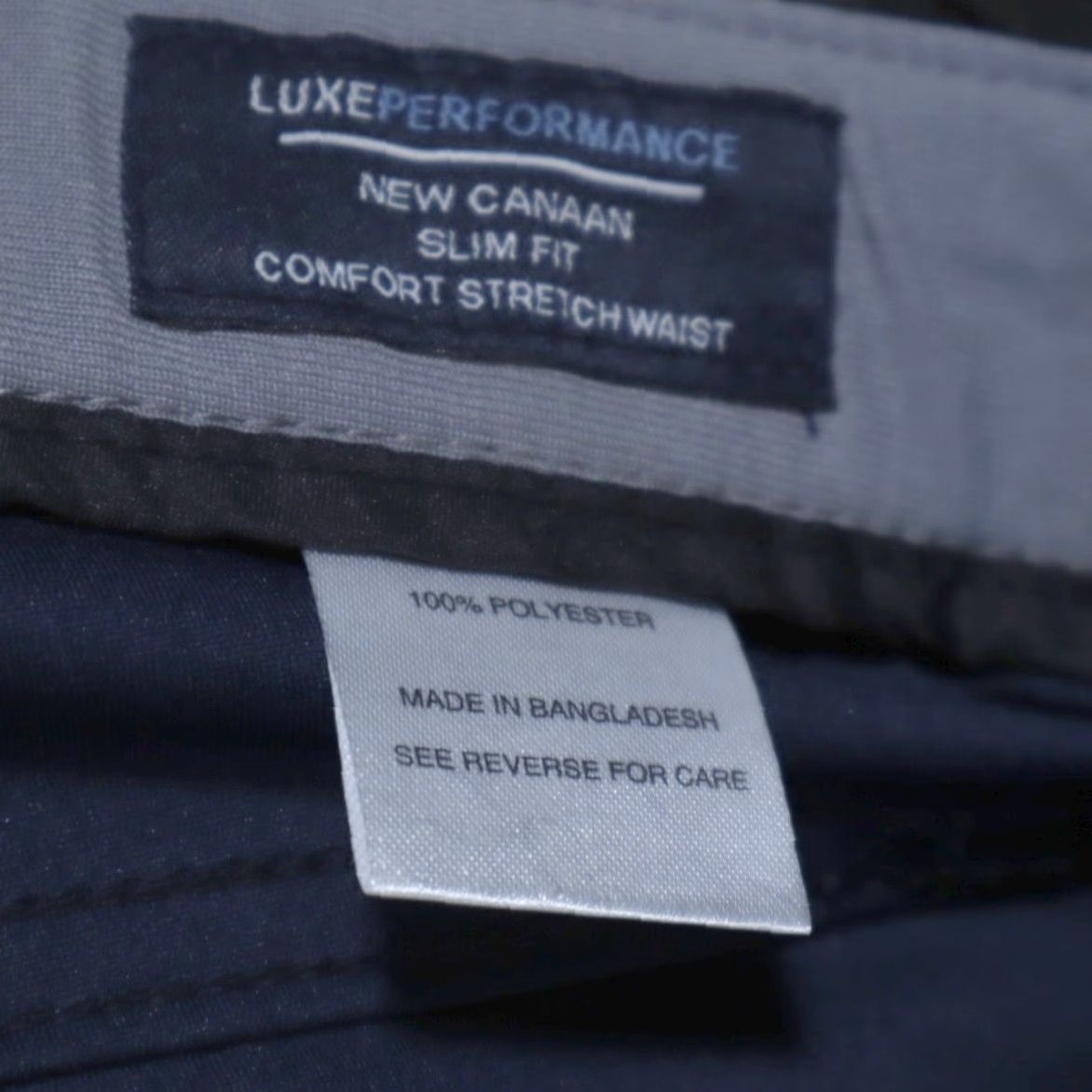 Vintage VINTAGE Tailor Vintage Luxeperformance Canaan Slim Fit Pants Navy Blue Men's 36 Size US 36 / EU 52 - 6 Thumbnail