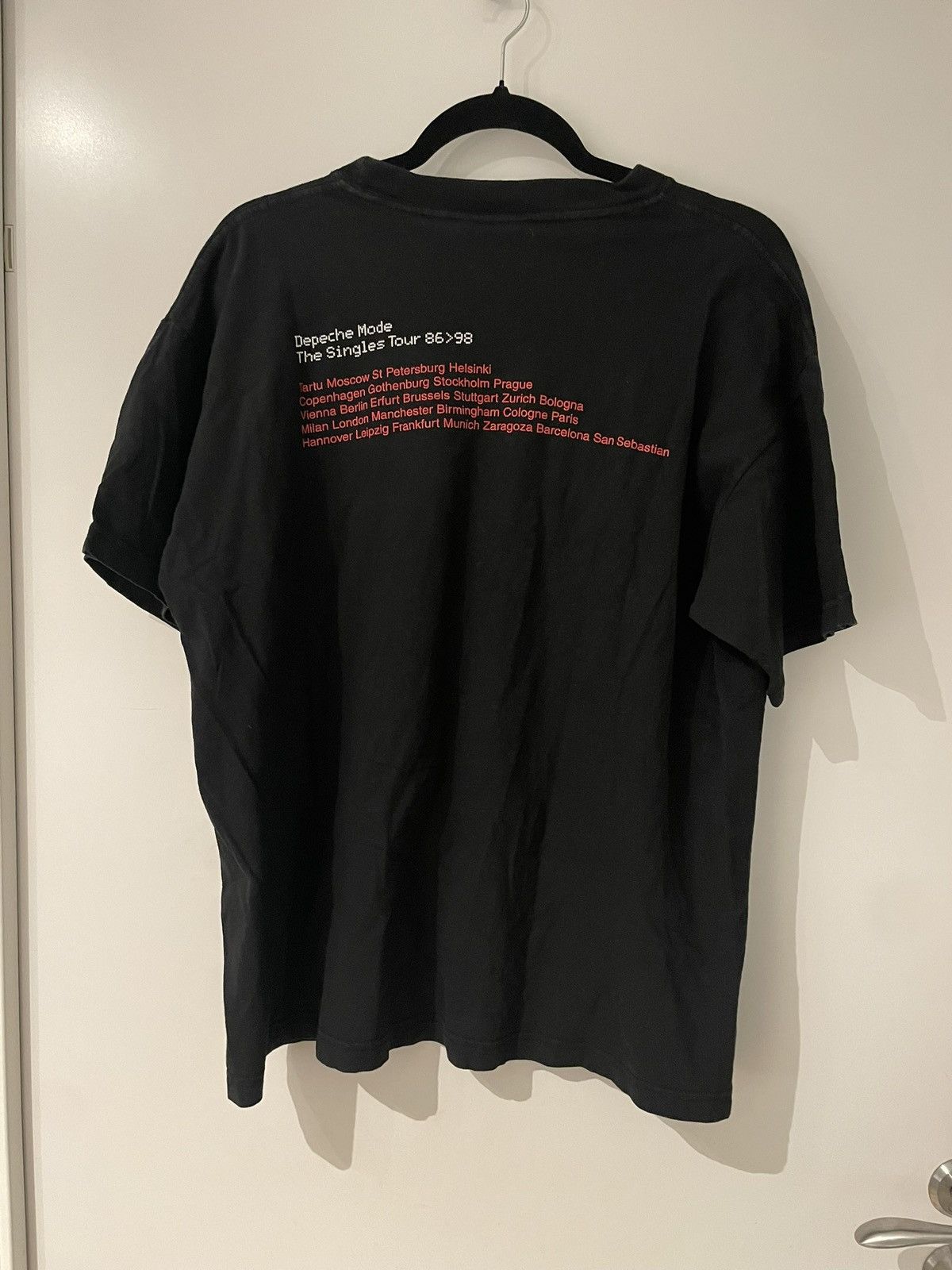 Band Tees Depeche Mode 1998 Singles Tour shirt single stitch the cure Size US L / EU 52-54 / 3 - 2 Thumbnail