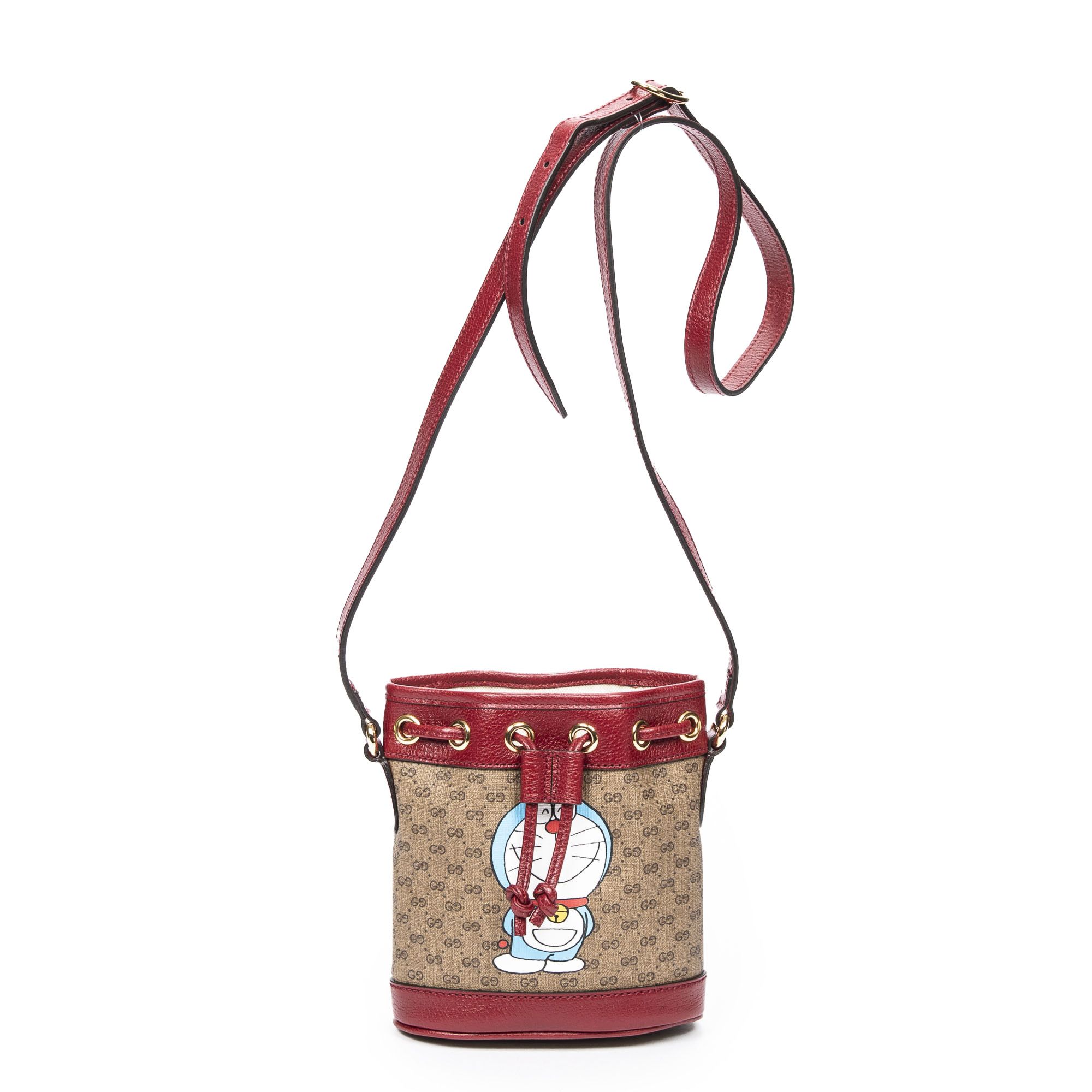 Gucci Ltd. Ed. Gucci x Doraemon Mini Bucket Crossbody Size ONE SIZE - 1 Thumbnail