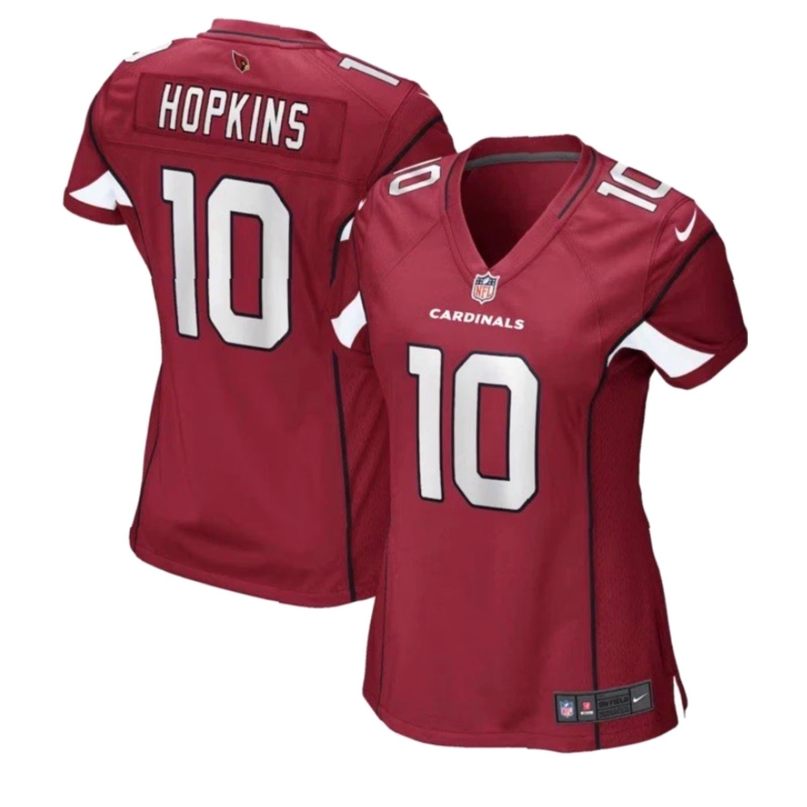 Nike Nike NFL Arizona Cardinals DeAndre Hopkins Jersey Women S Red Breathable Short Sleeve V-Neck T-Shirt Size S / US 4 / IT 40 - 5 Thumbnail