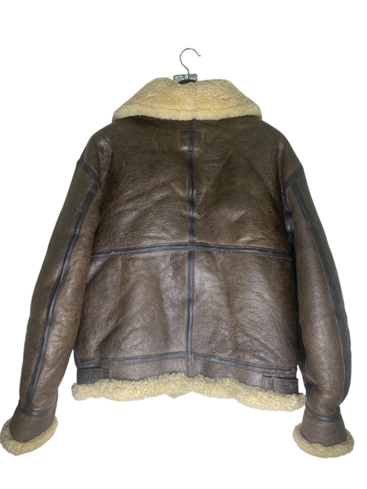 Avirex Vintage Avirex B-3 Sheepskin Flight Leather Jacket Shearling Size US L / EU 52-54 / 3 - 4 Thumbnail
