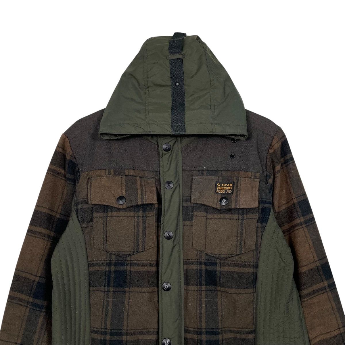G-Star G Star Raw Tartan Hooded Jacket Size US M / EU 48-50 / 2 - 2 Thumbnail