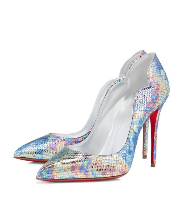 Christian Louboutin o1s1wg110924 Hot Chick Pumps in Multicolor Size US 8 / IT 38 - 2 Thumbnail