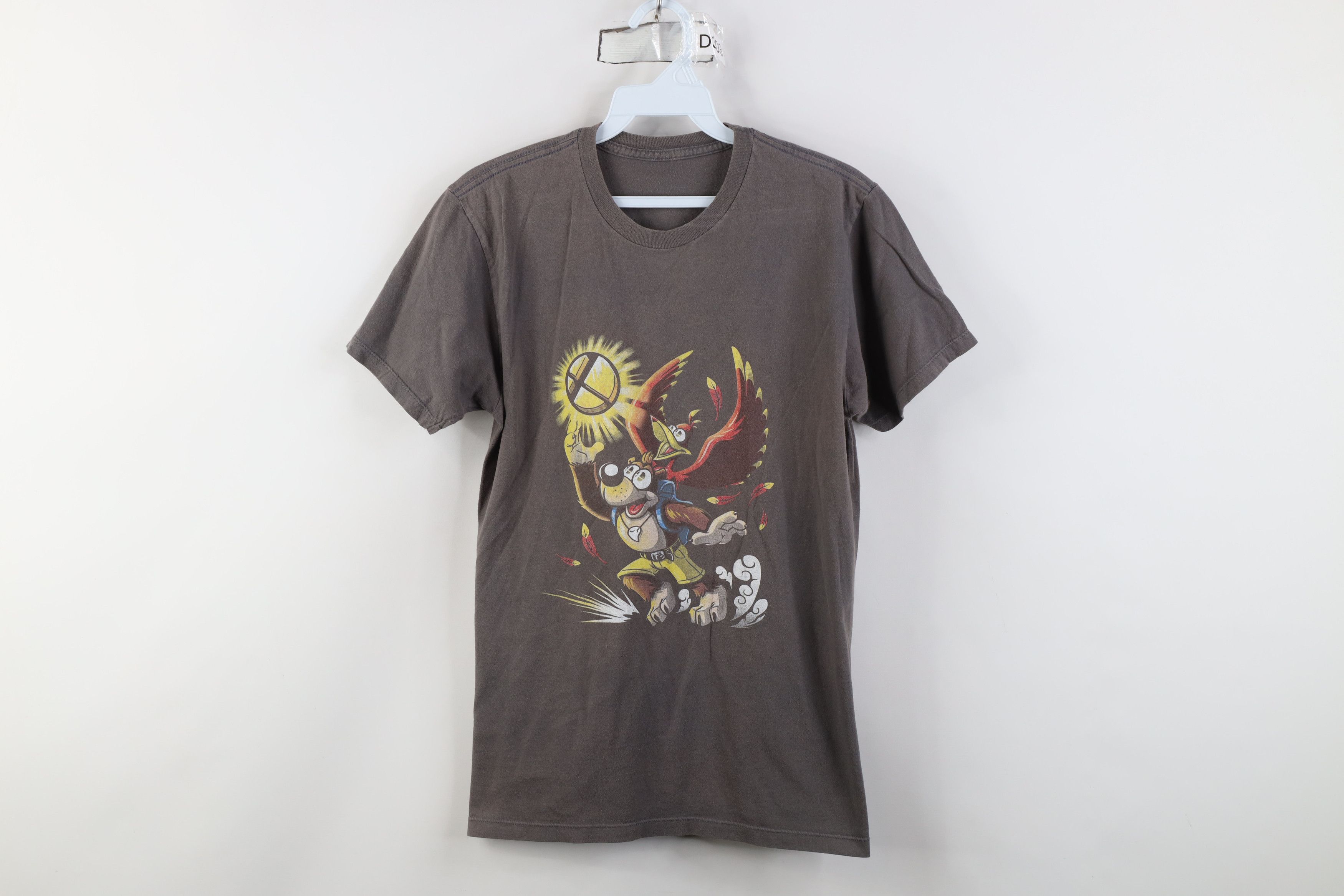 Vintage Vintage Banjo Kazooie Game Gaming Short Sleeve T-Shirt Gray Size S / US 4 / IT 40 - 1 Thumbnail