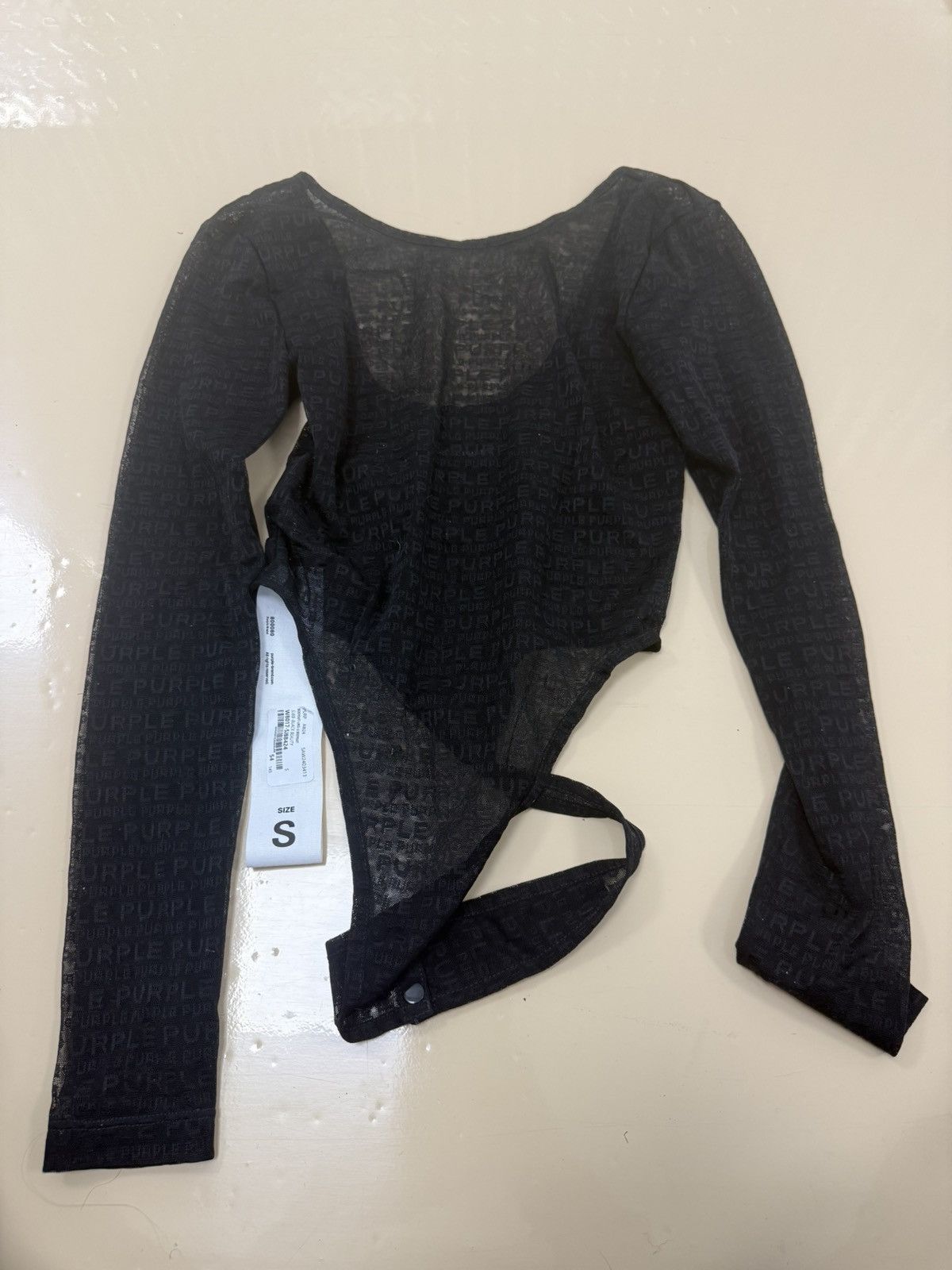 Other Purple Brand Lace Black Bodysuit Size S / US 4 / IT 40 - 4 Thumbnail
