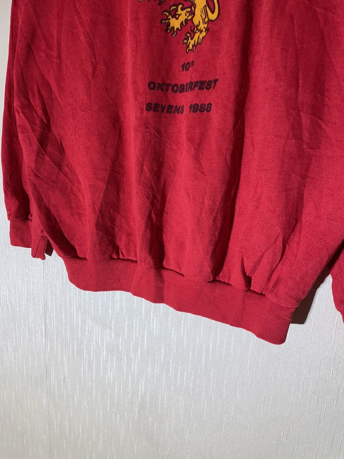 Vintage Munich Rugby 1988 very rare sweatshirt Size US L / EU 52-54 / 3 - 5 Thumbnail