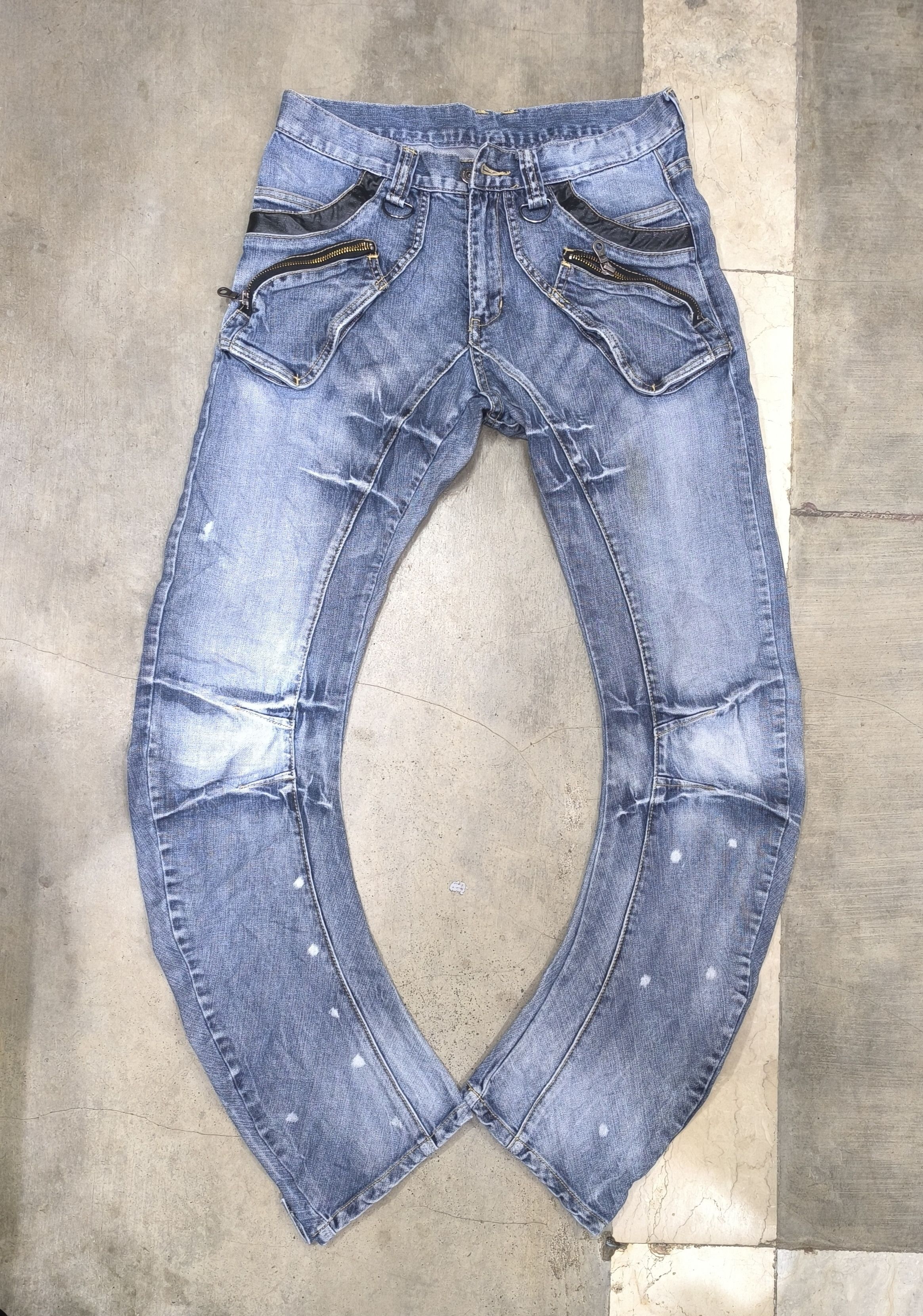 PPFM PPFM curve denim punk pants Size US 30 / EU 46 - 1 Thumbnail