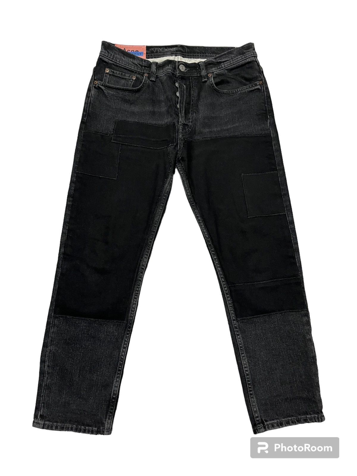 Acne Studios Acne Studios 1992M Vintage Black Denim Jeans