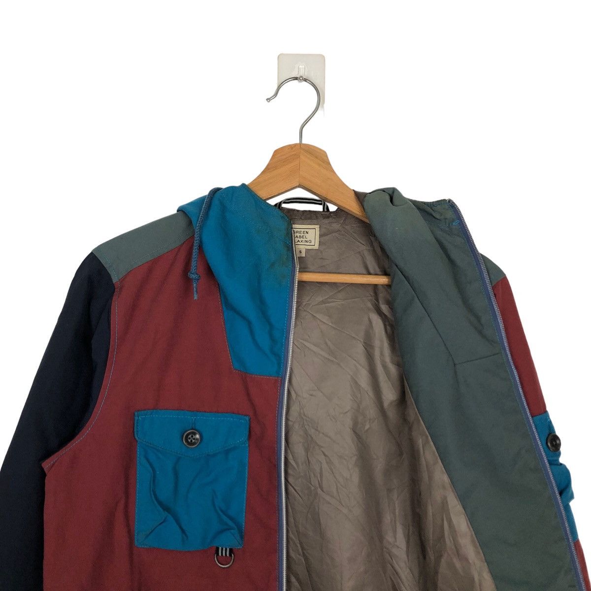Japanese Brand 🔥RARE TRITONE SURVIVAL JACKET GREEN LABEL RELAXING Size US S / EU 44-46 / 1 - 10 Thumbnail